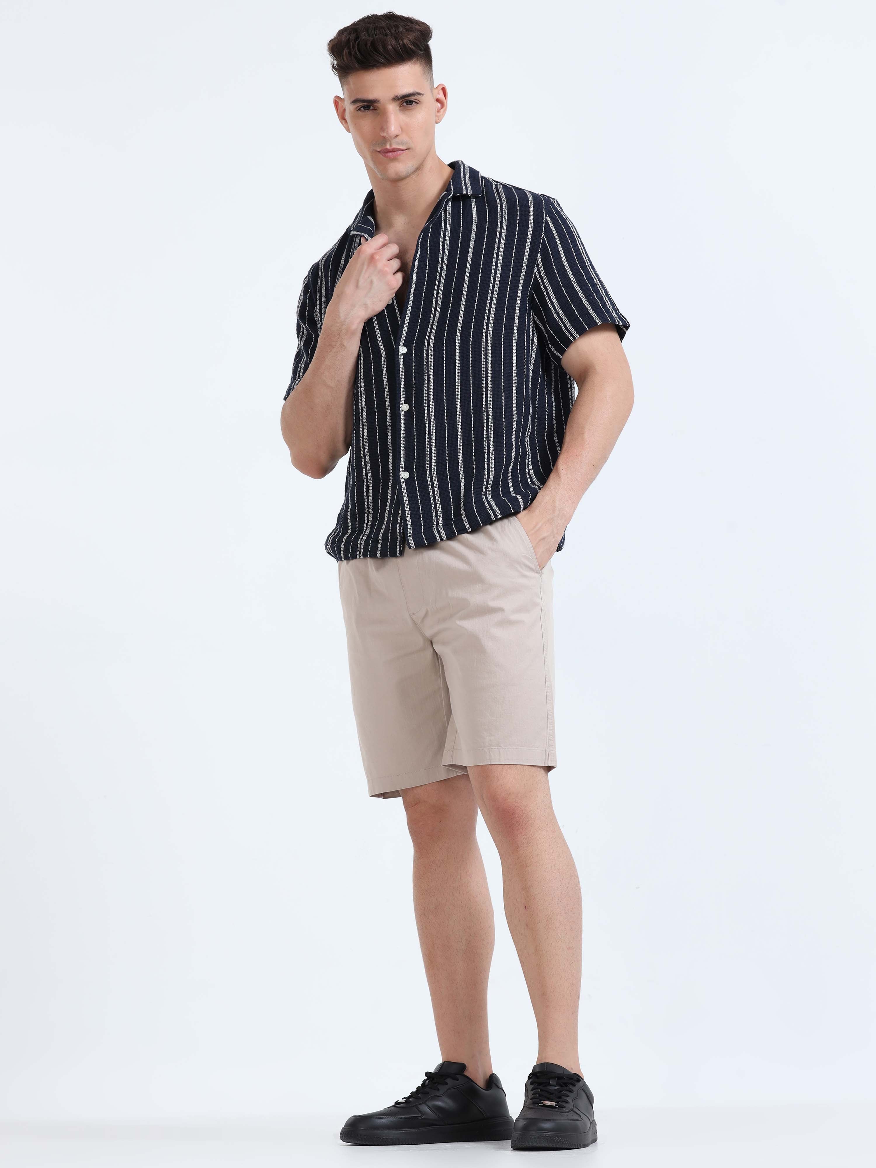 SOFT COTTON BASIC SHORTS