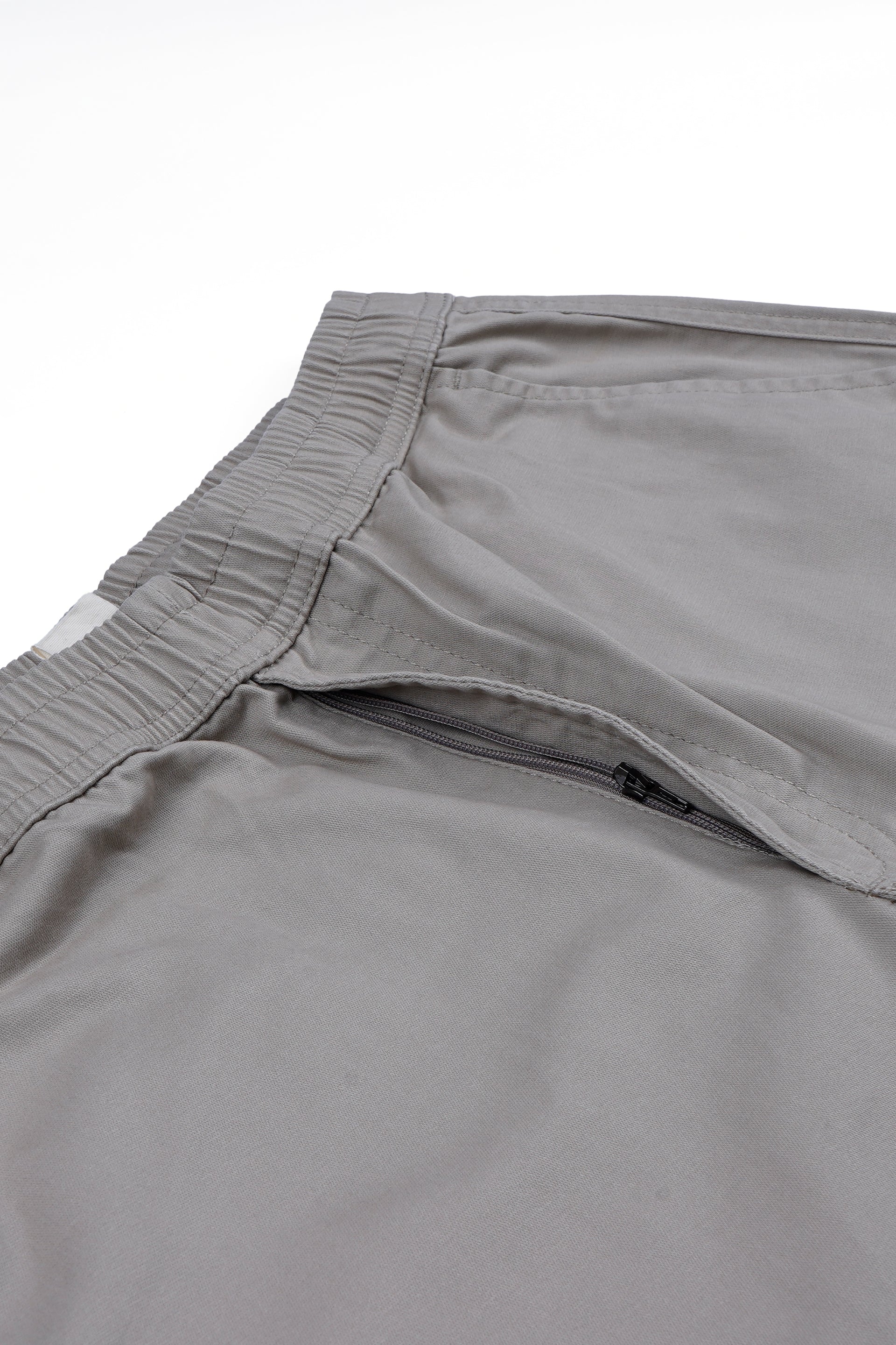 SOFT COTTON RELAXED FLEXIWAIST PANTS IN BEIGE