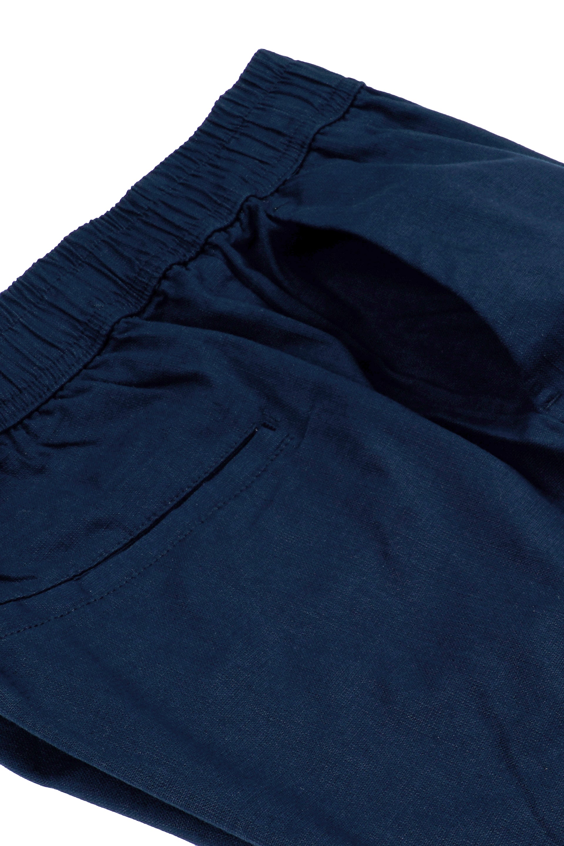 TEXTURED RELAXED FLEXIWAIST CARGO IN BLUE