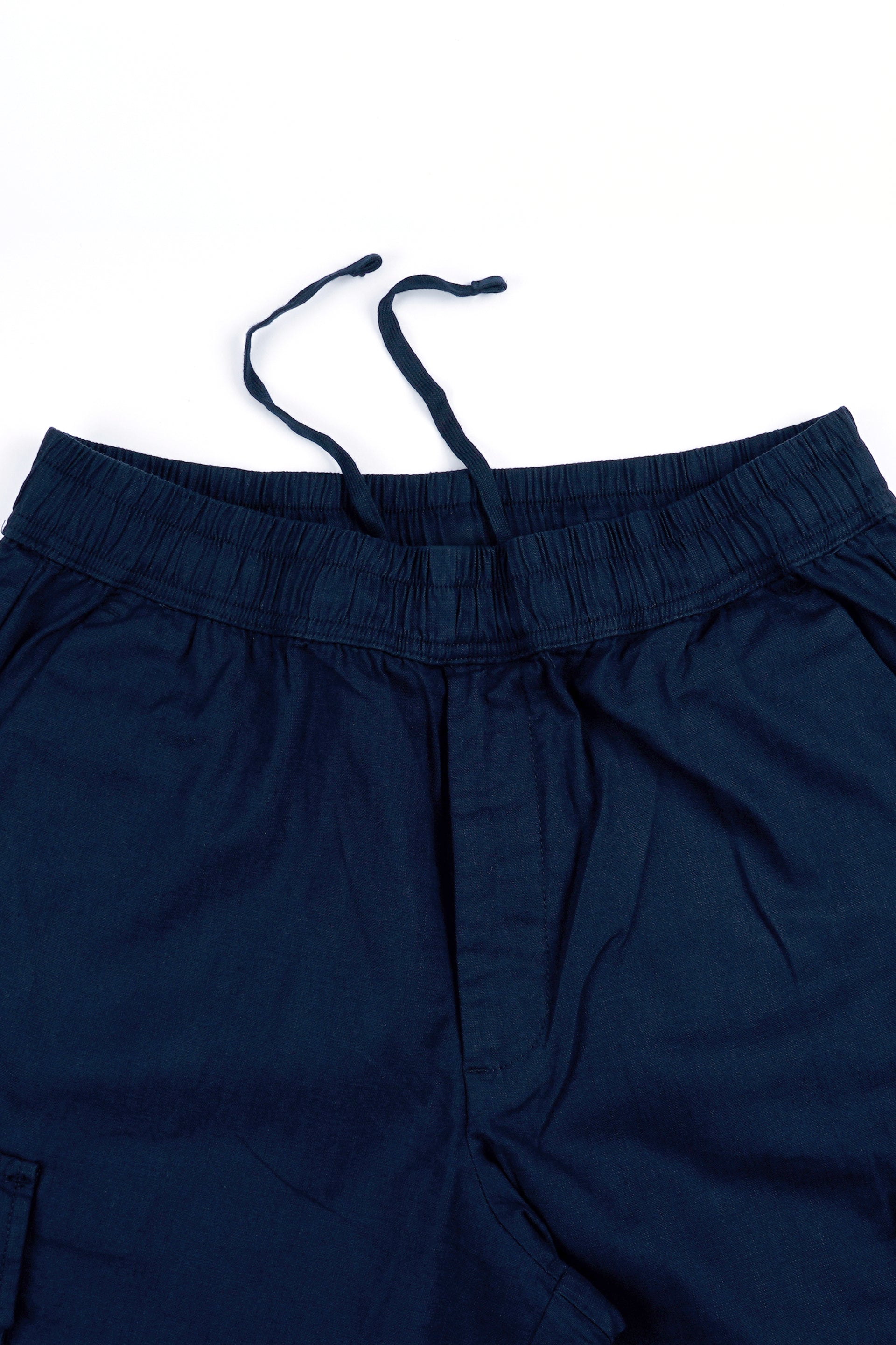 TEXTURED RELAXED FLEXIWAIST CARGO IN BLUE