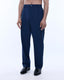 Soft Iron Flexi Relaxed Trouser In Blue