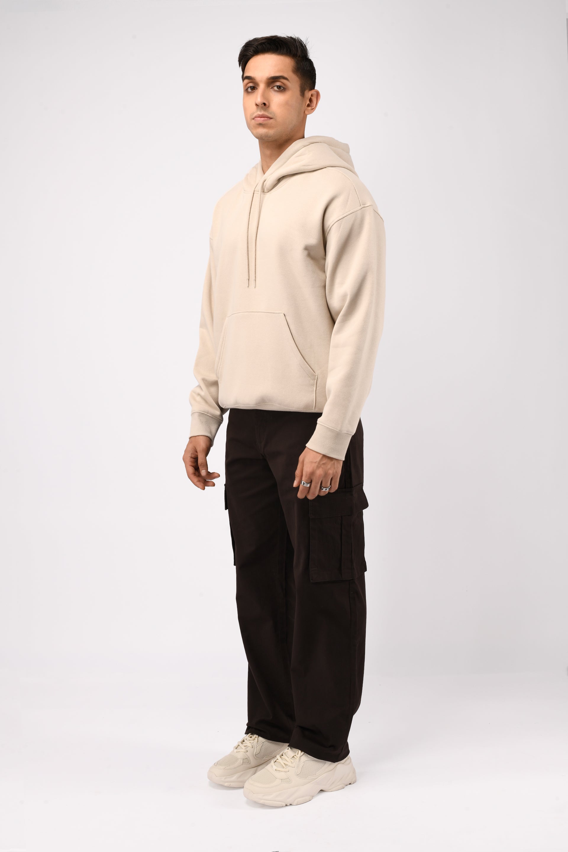 FINEST TWILL RELAXED CARGOS IN BROWN