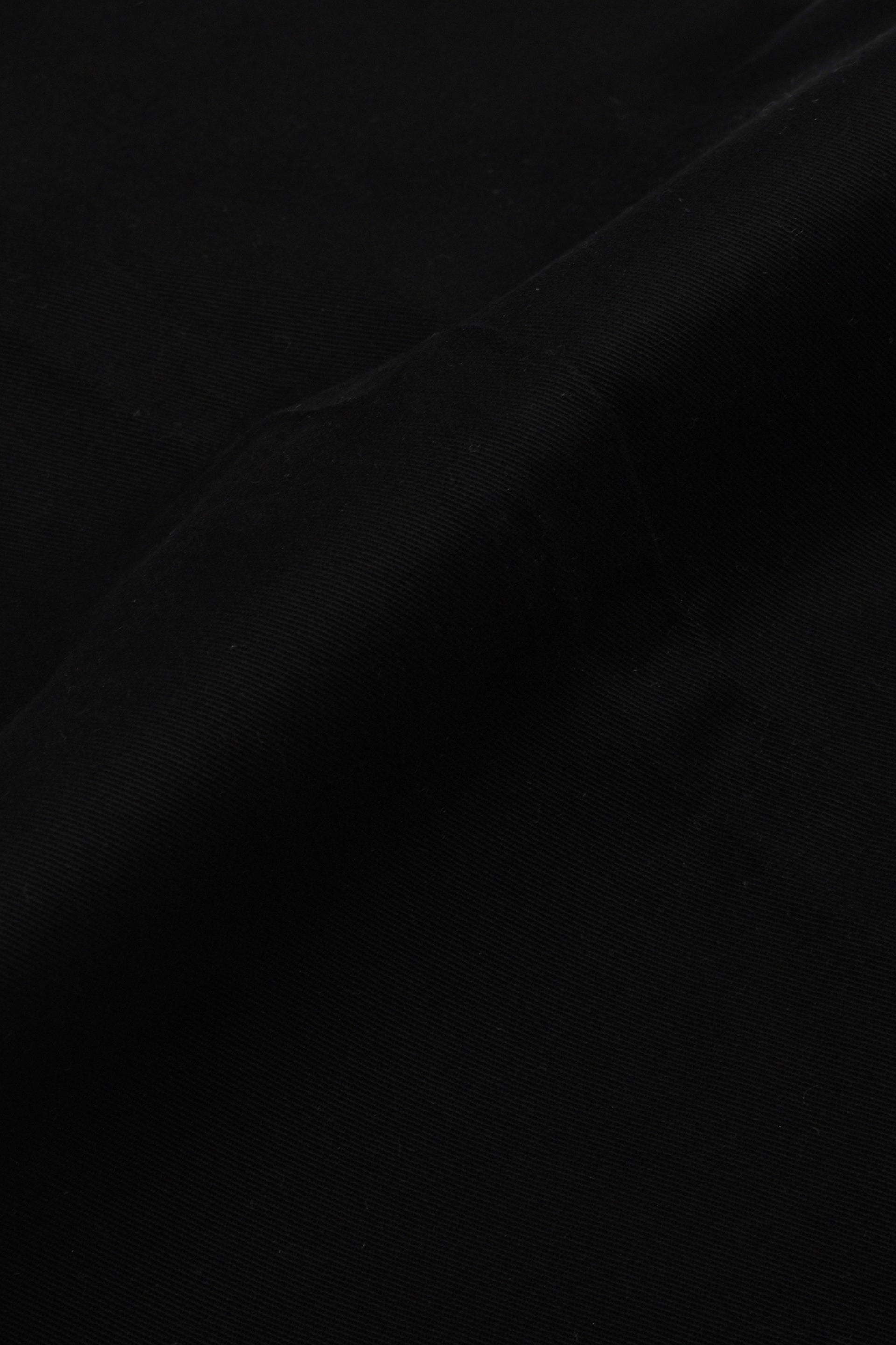 FINEST TWILL RELAXED CARGOS IN BLACK
