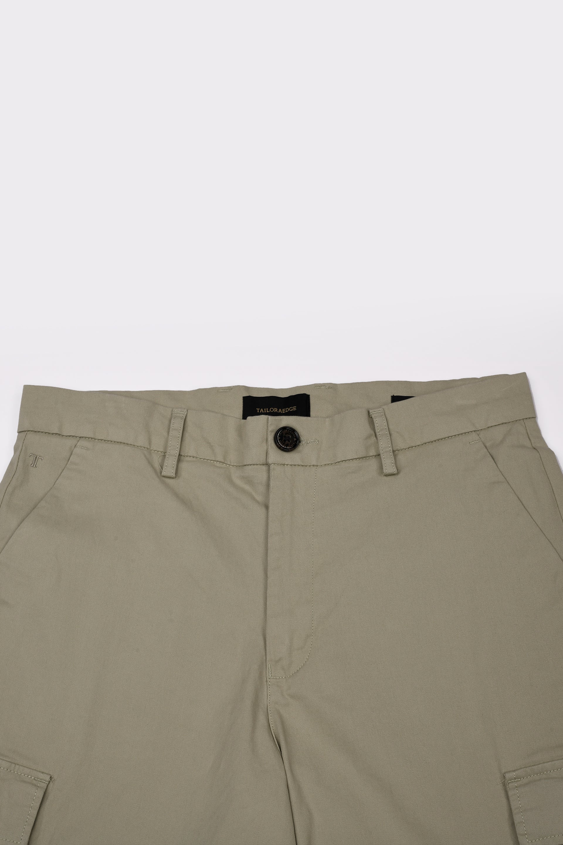 FINEST TWILL RELAXED CARGOS IN PISTACHIO