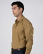 Easy Iron Office Stretch Shirt In Yellow