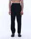 Soft Iron Flexi Relaxed Trouser In Black