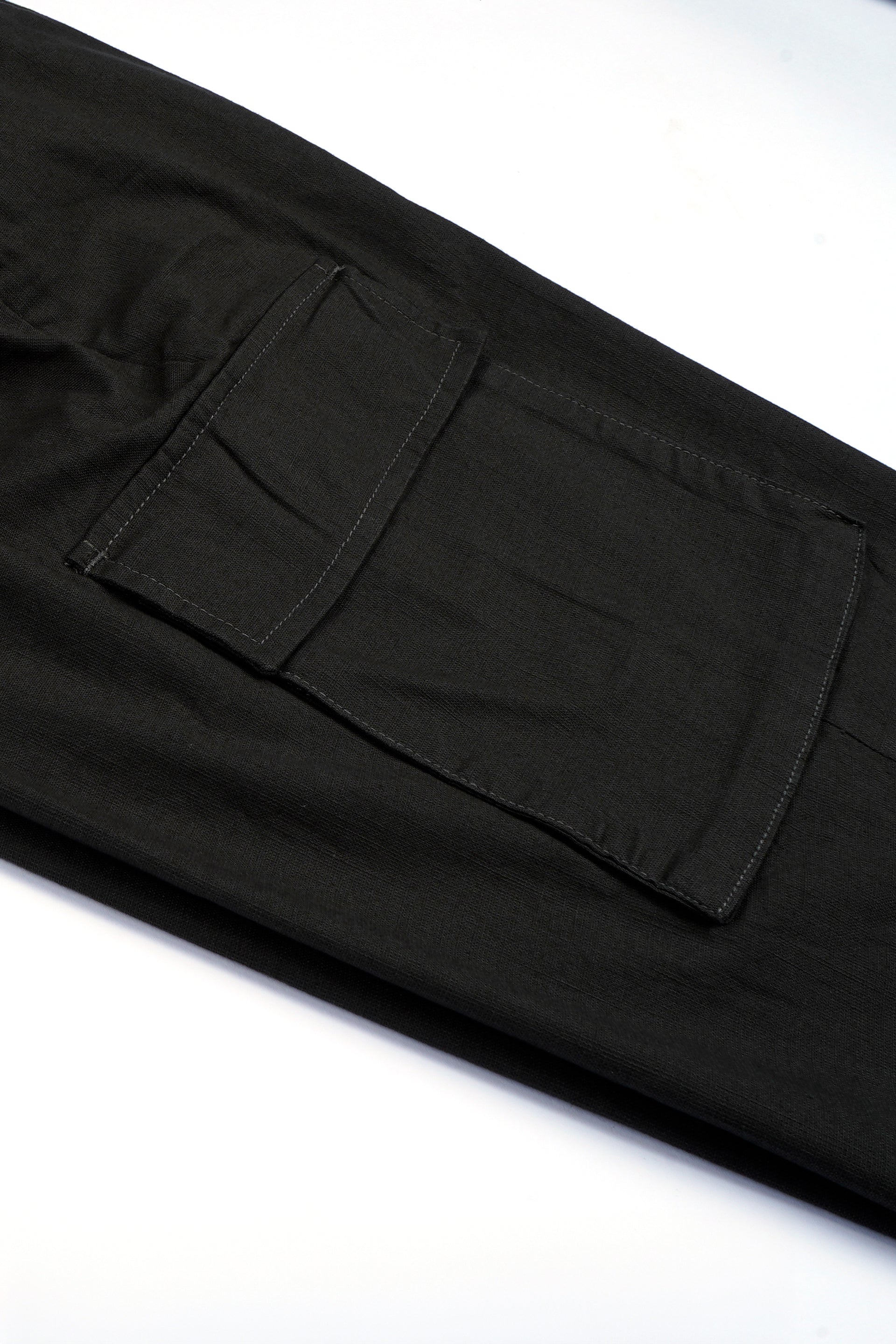 TEXTURED RELAXED FLEXIWAIST CARGO IN GREEN