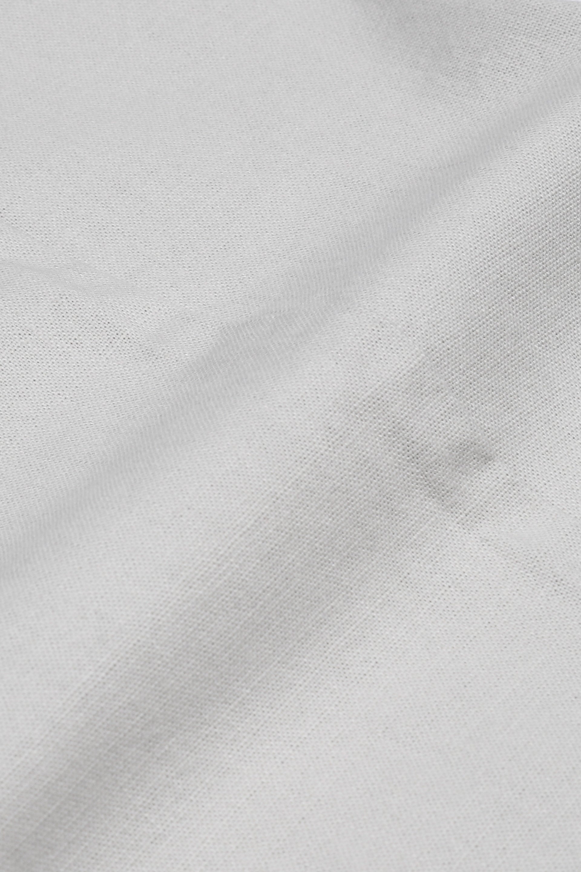 TIMELESS COTTON CHINOS- LINEN FEELS IN LIGHT GREY