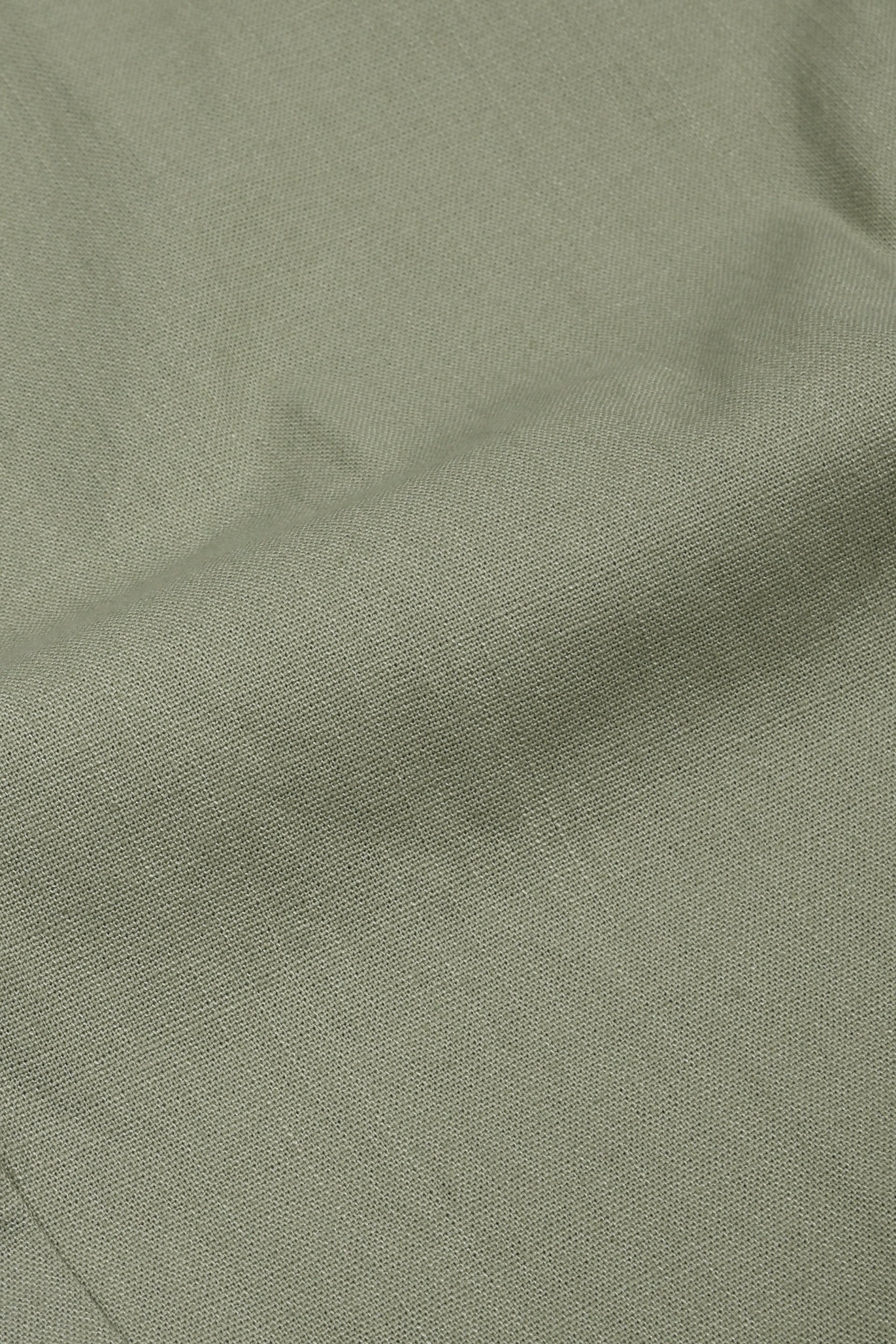 TIMELESS COTTON CHINOS- LINEN FEELS IN PISTACHIO