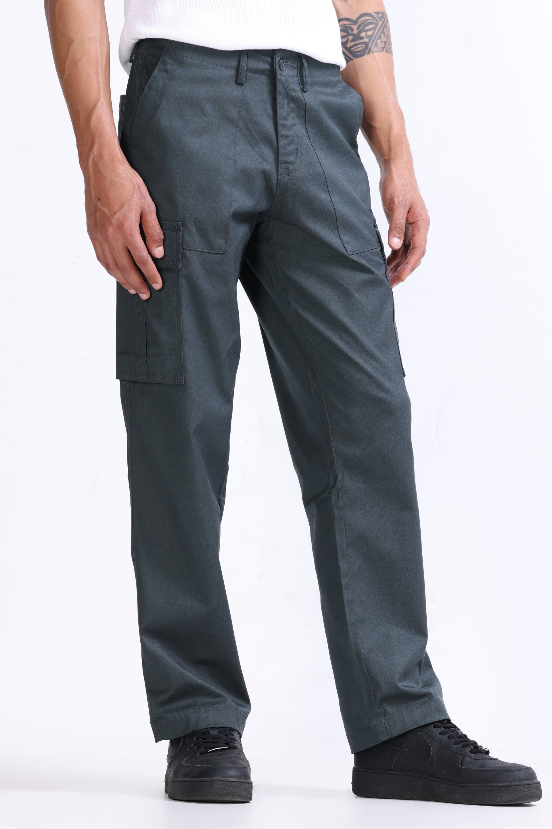 MASON RELAXED CARGO PANTS IN OLIVE