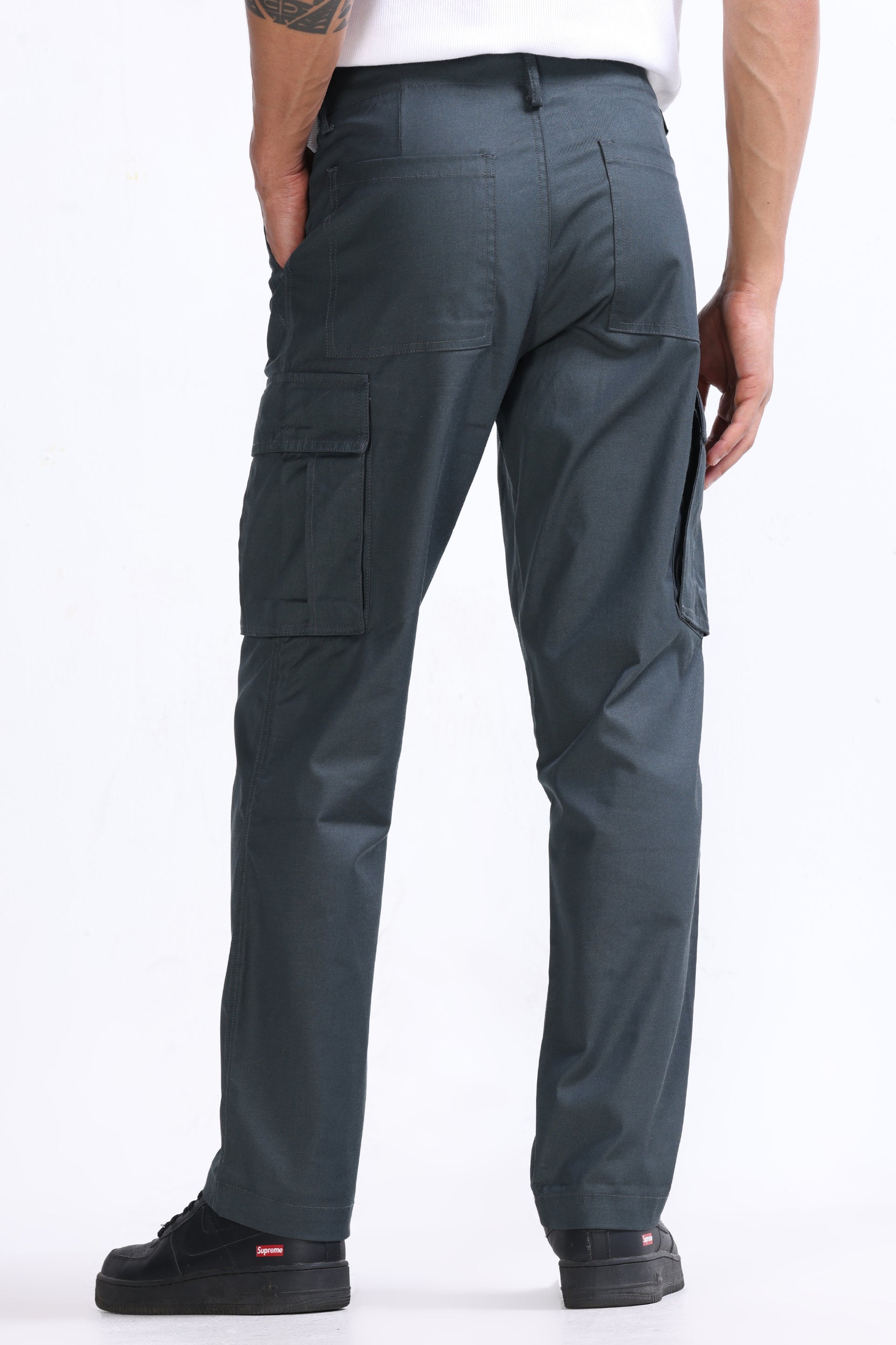MASON RELAXED CARGO PANTS IN OLIVE