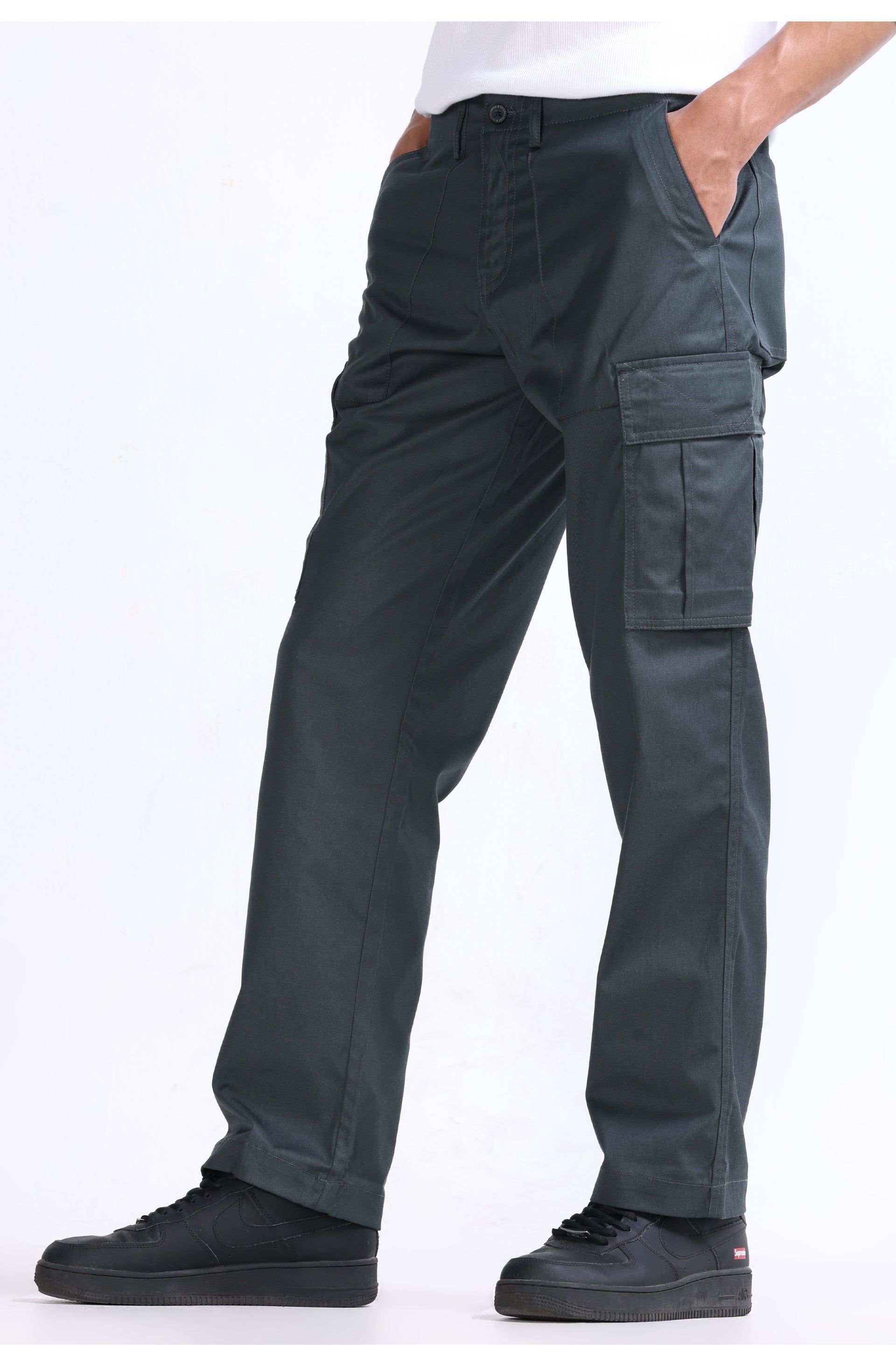 MASON RELAXED CARGO PANTS IN OLIVE
