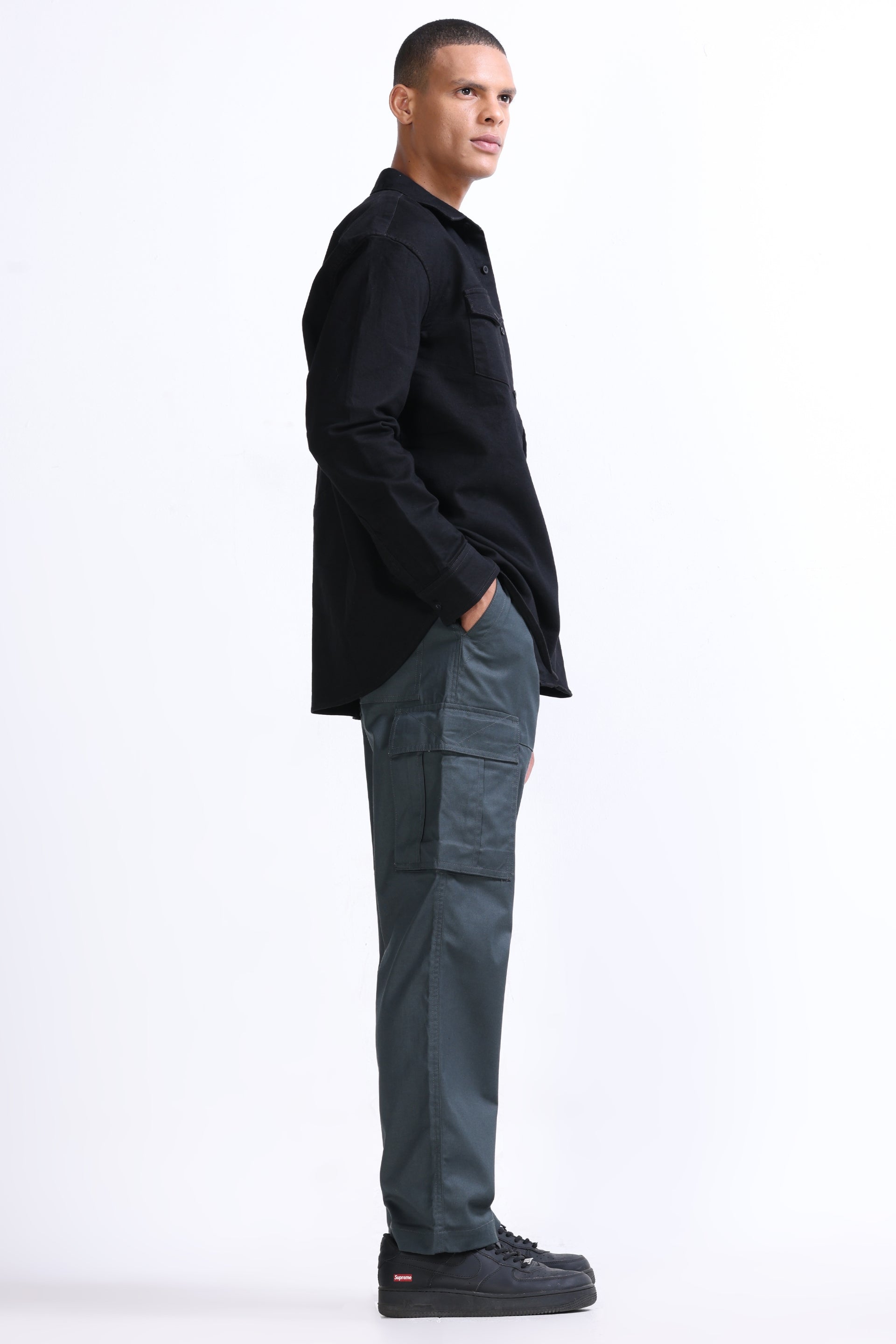 MASON RELAXED CARGO PANTS IN OLIVE