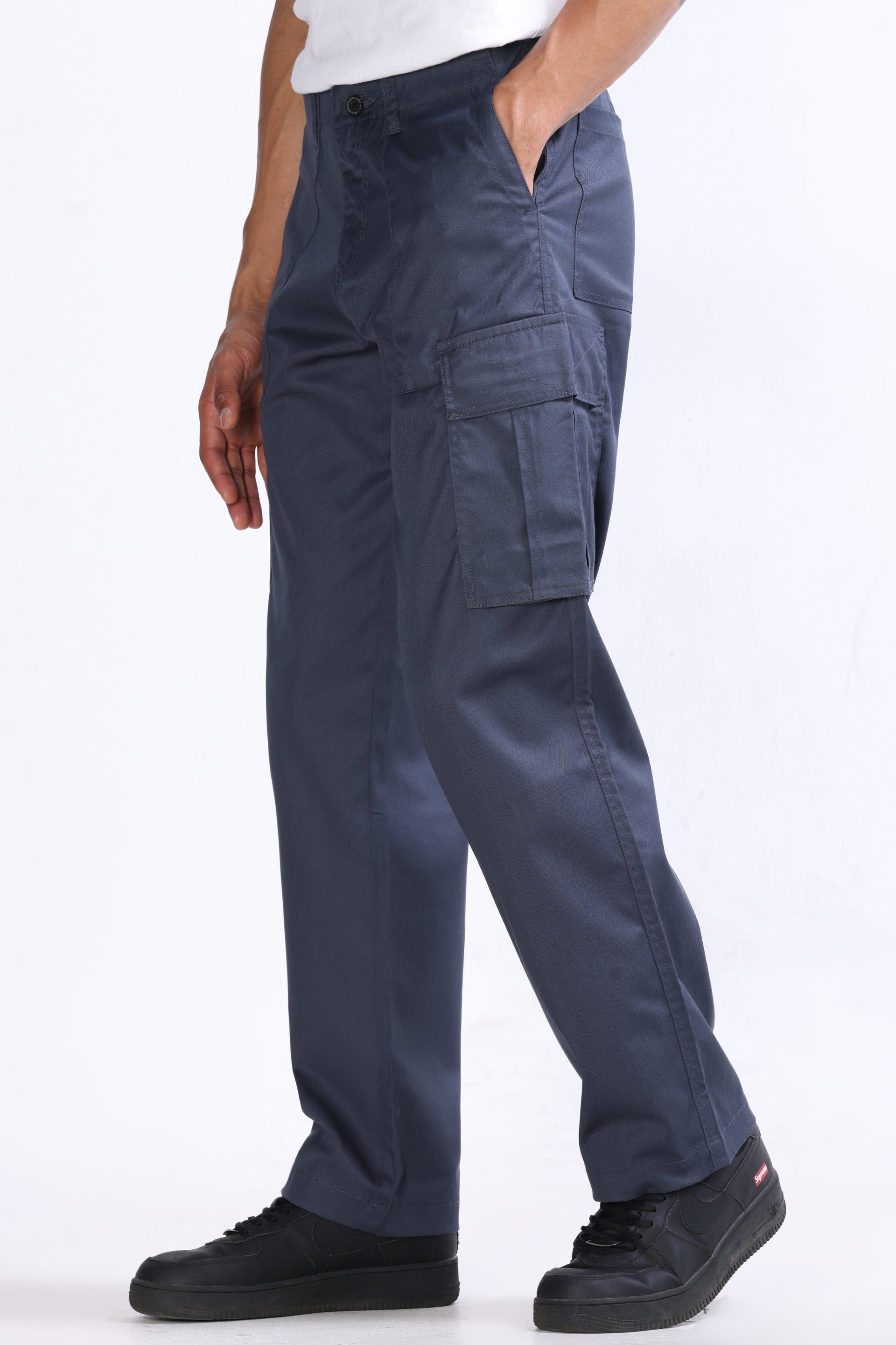 MASON RELAXED CARGO PANTS IN GREY