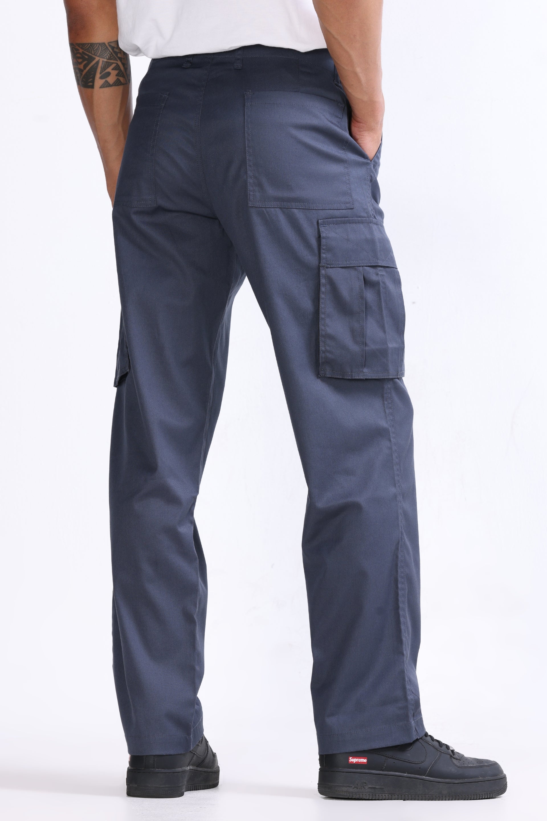 MASON RELAXED CARGO PANTS IN GREY
