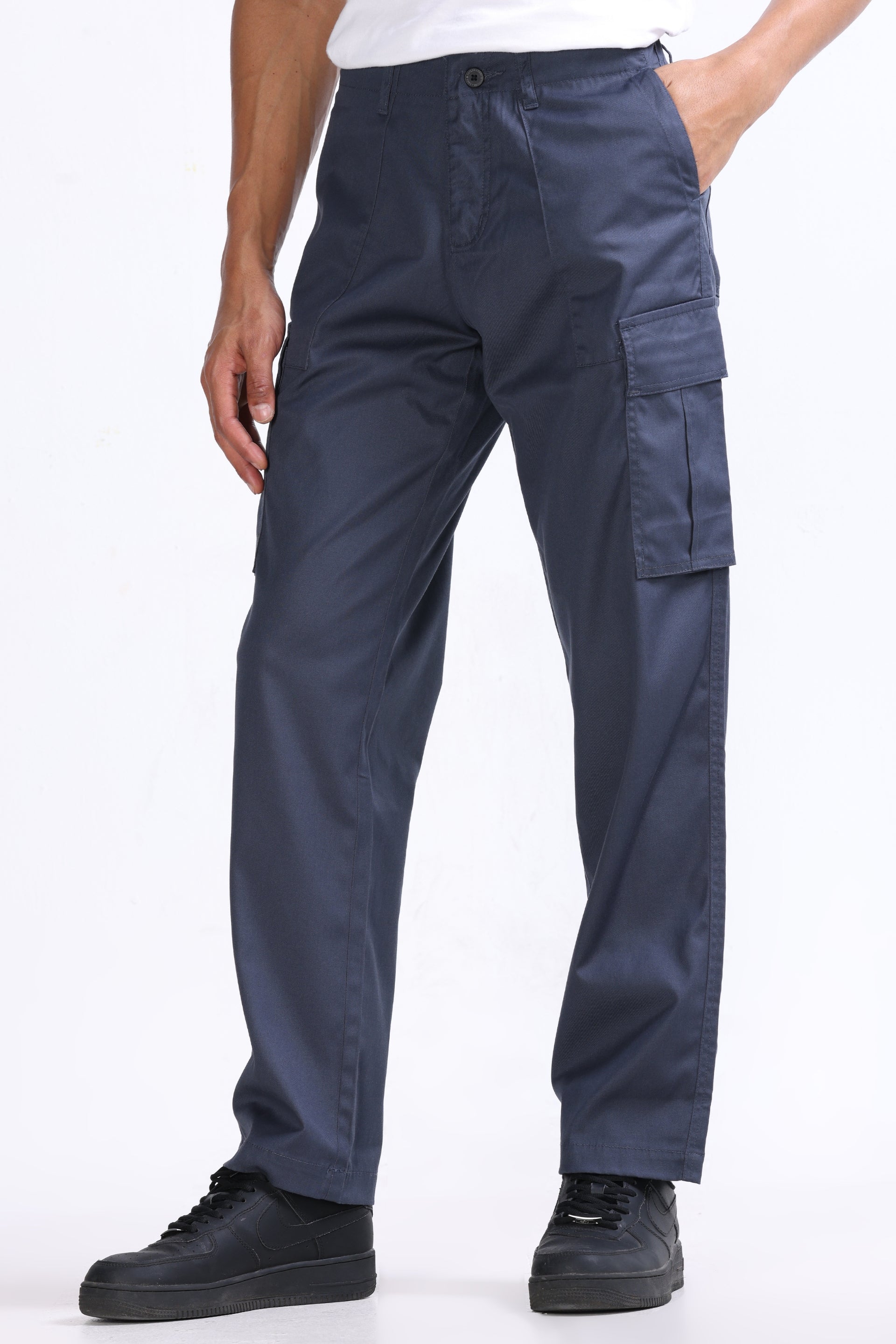 MASON RELAXED CARGO PANTS IN GREY