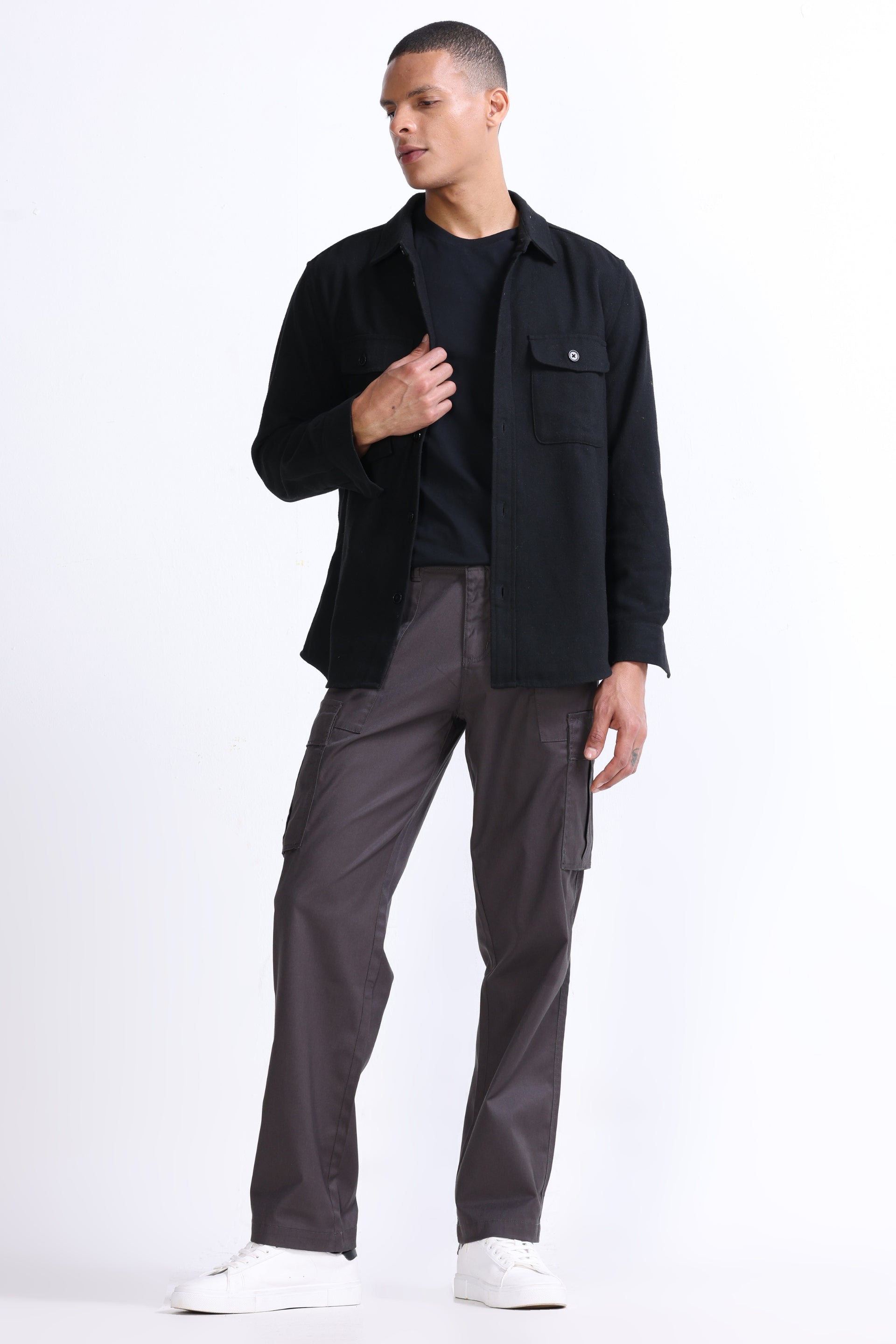 MASON RELAXED CARGO PANTS IN BROWN