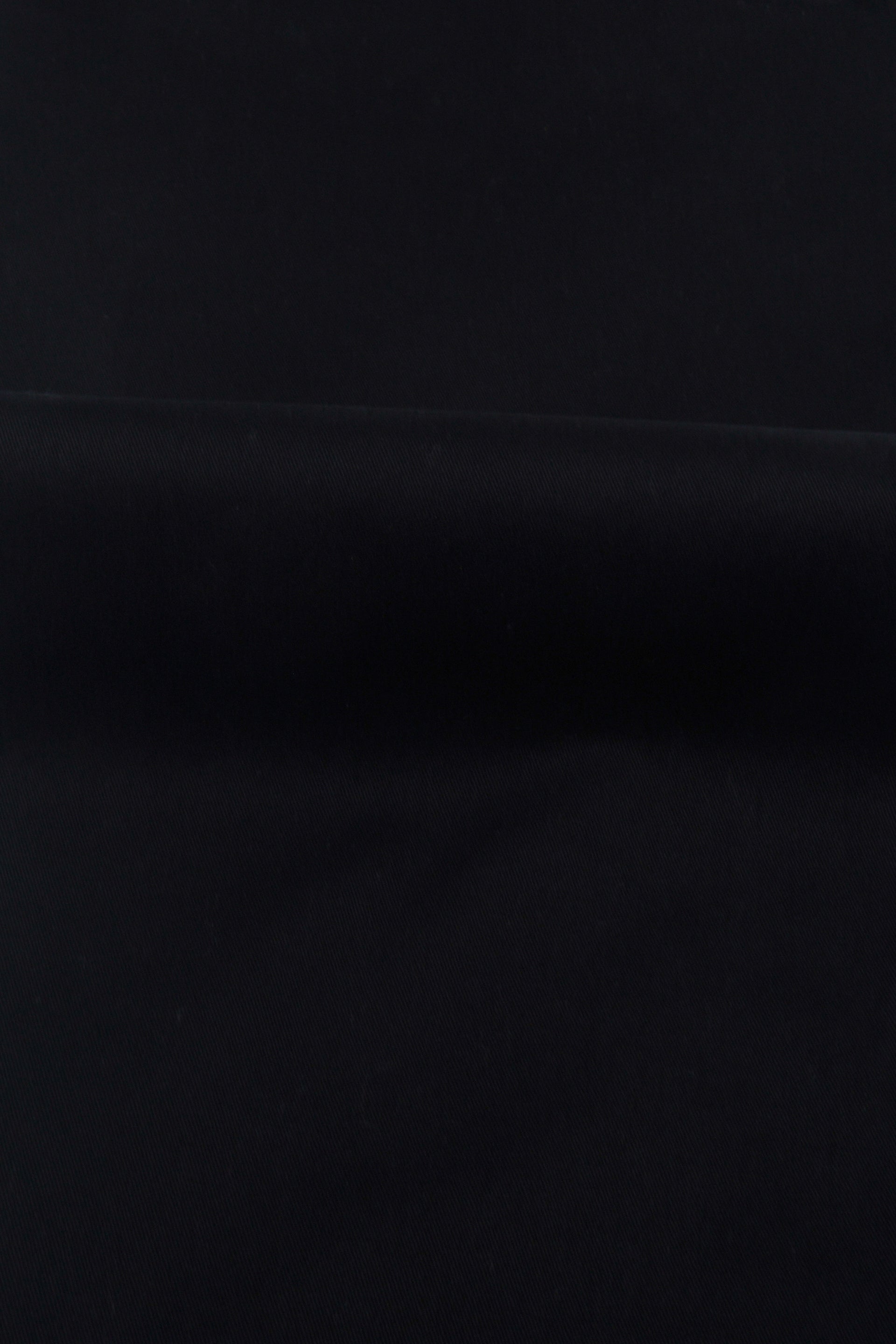 ELEVATED TWILL TAILORED CARGO PANTS IN BLACK