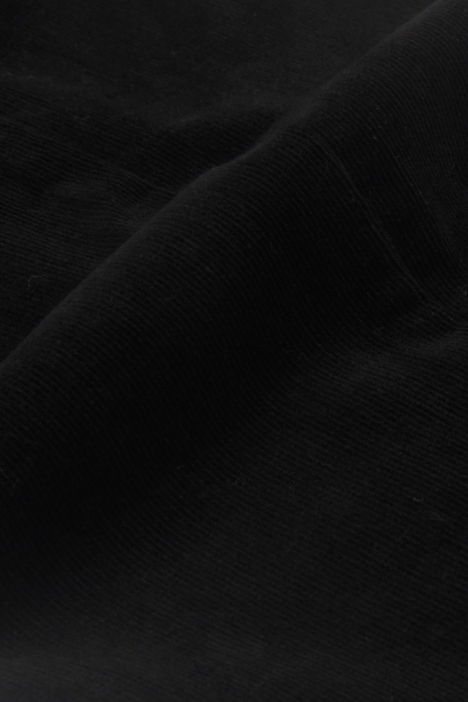 SOFT CORDUROY RELAXED CARGO PANTS IN BLACK