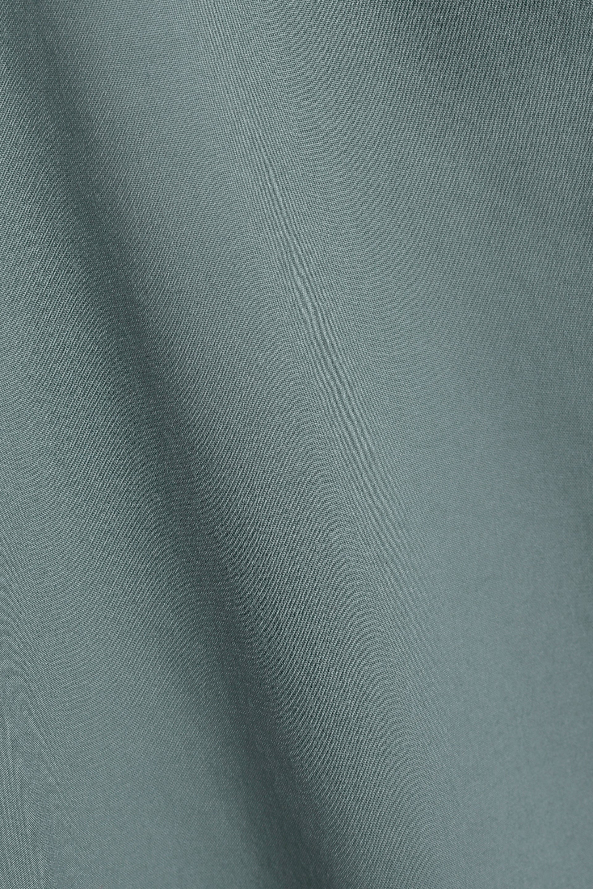 Easy Iron Office Stretch Shirt In Green