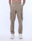 Textured Relaxed Flexiwaist Cargo In Khaki