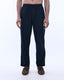 Relaxed Striped Cotton Pant In Navy