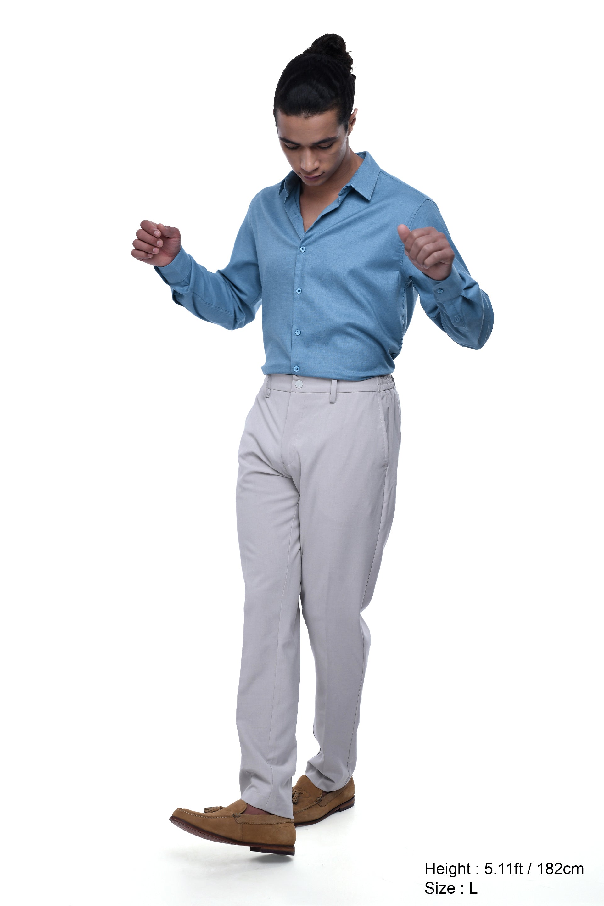 ROYAL OXFORD STRETCH SHIRT IN BLUE
