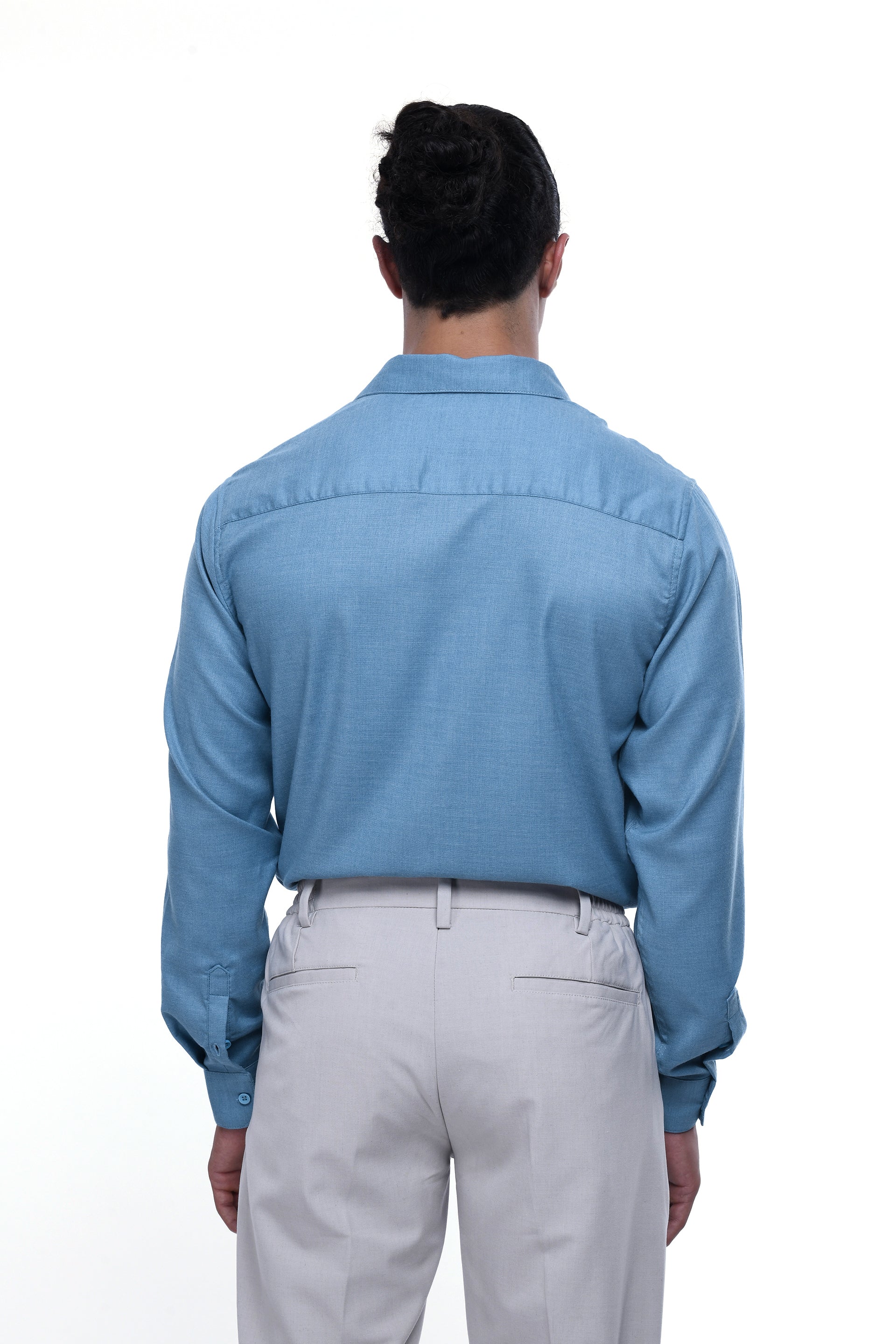 ROYAL OXFORD STRETCH SHIRT IN BLUE