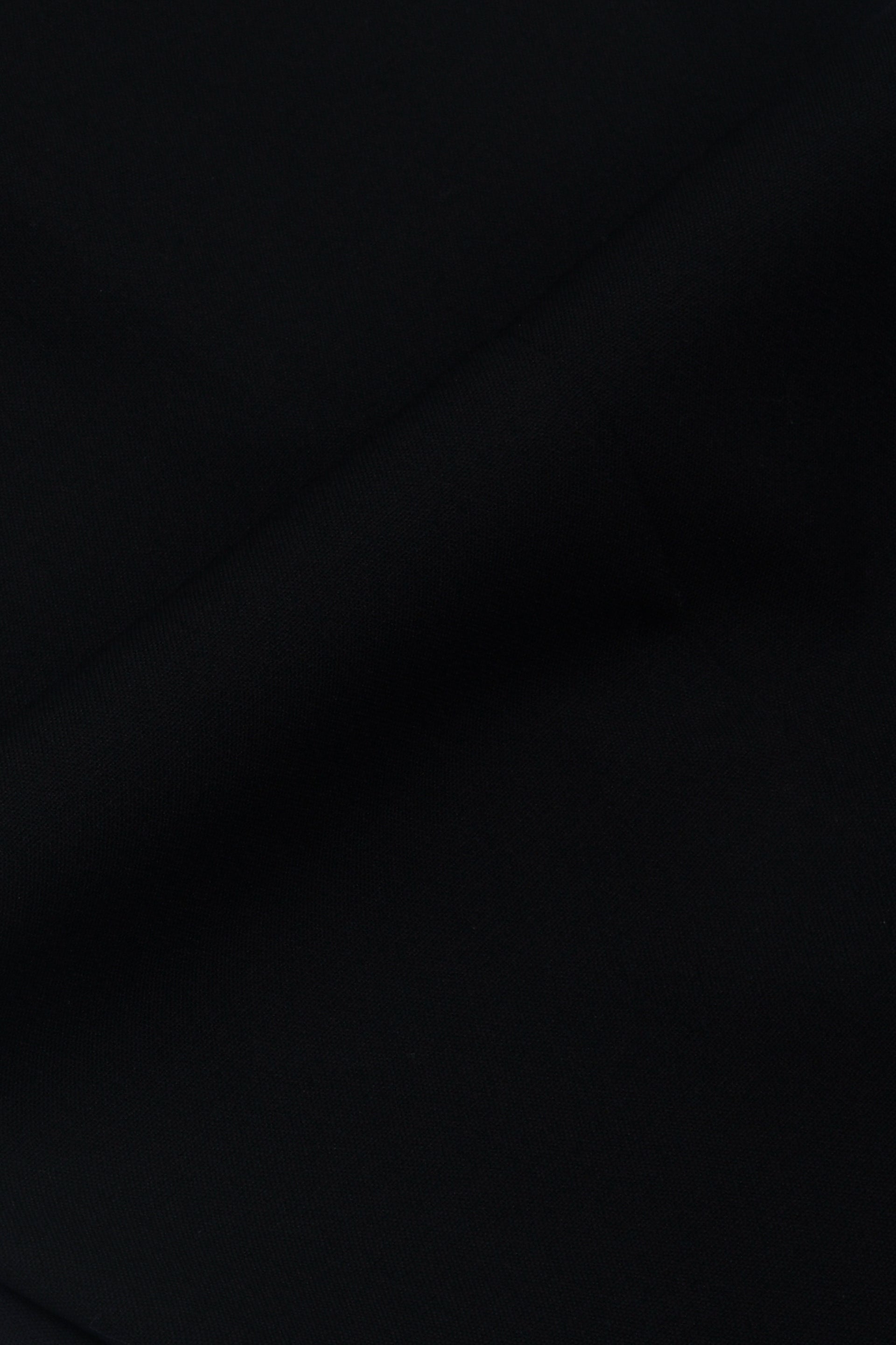 SOFT IRON RELAXED TROUSERS IN BLACK