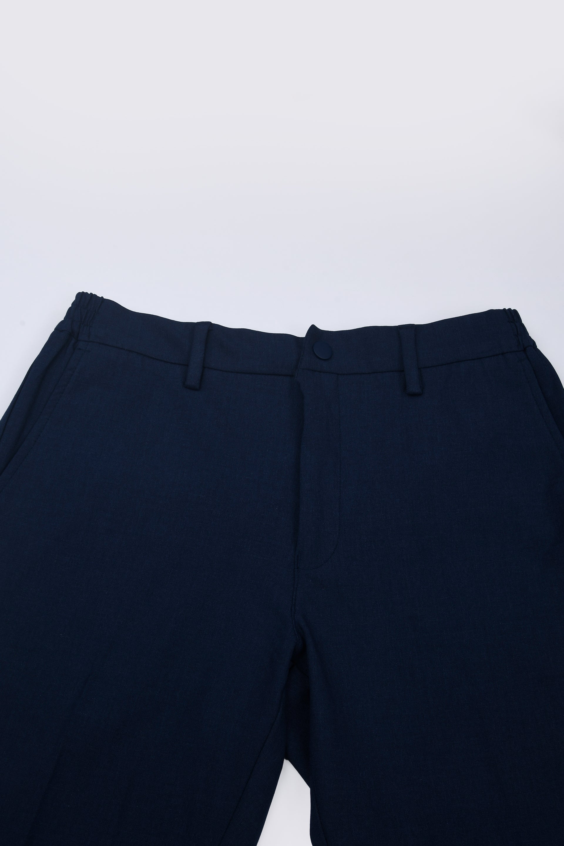 SOFT IRON RELAXED TROUSERS IN BLUE