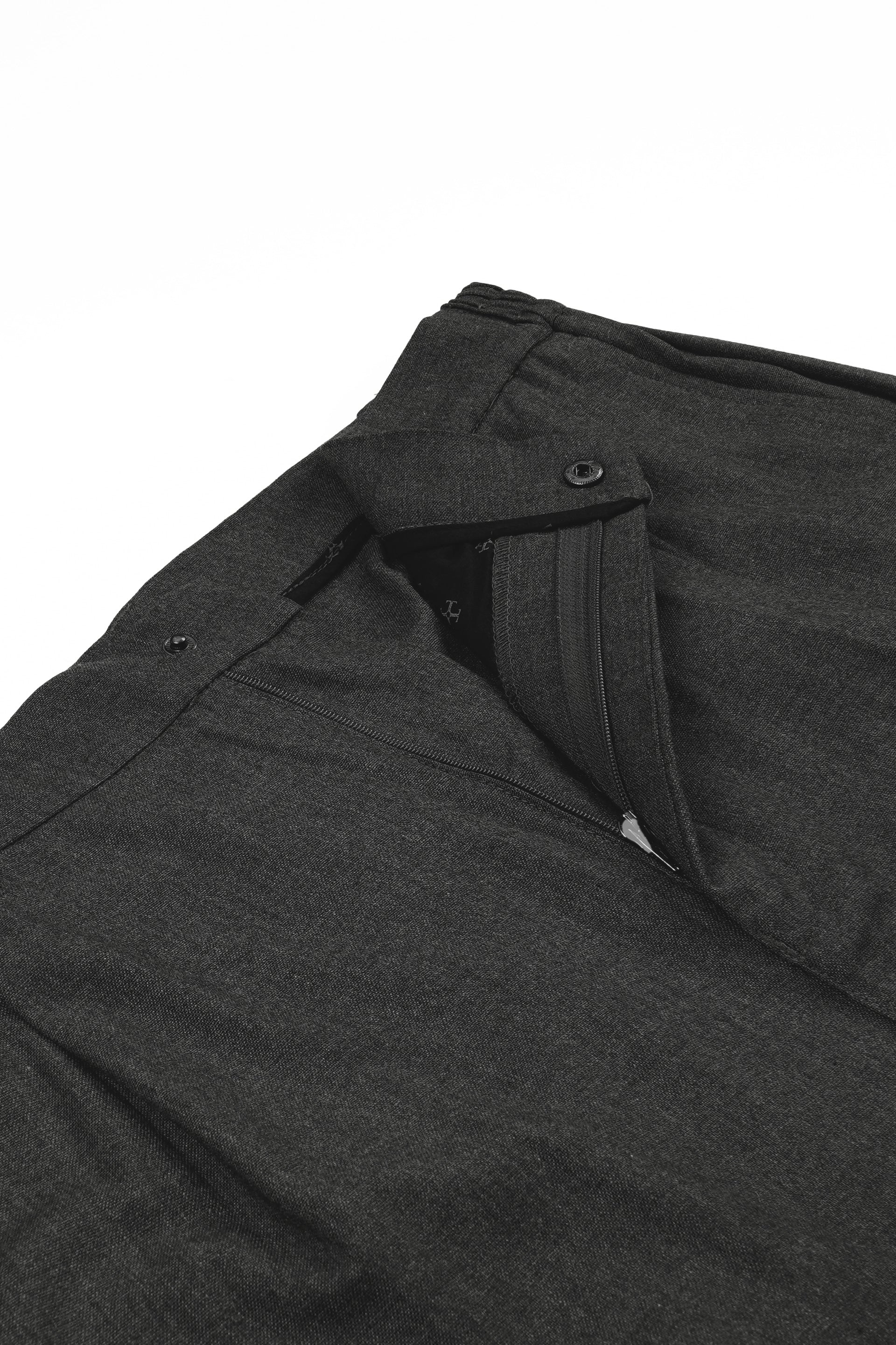 SOFT IRON RELAXED TROUSERS IN GREY