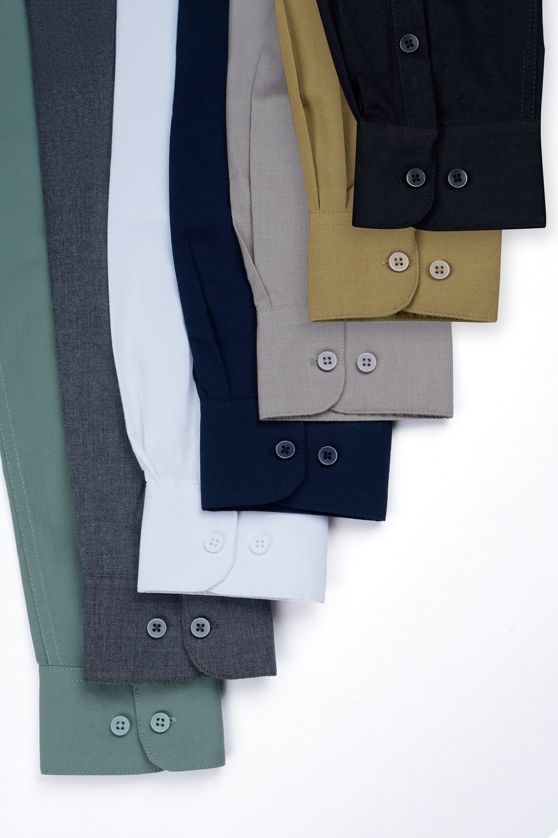 Easy Iron Office Stretch Shirt In White
