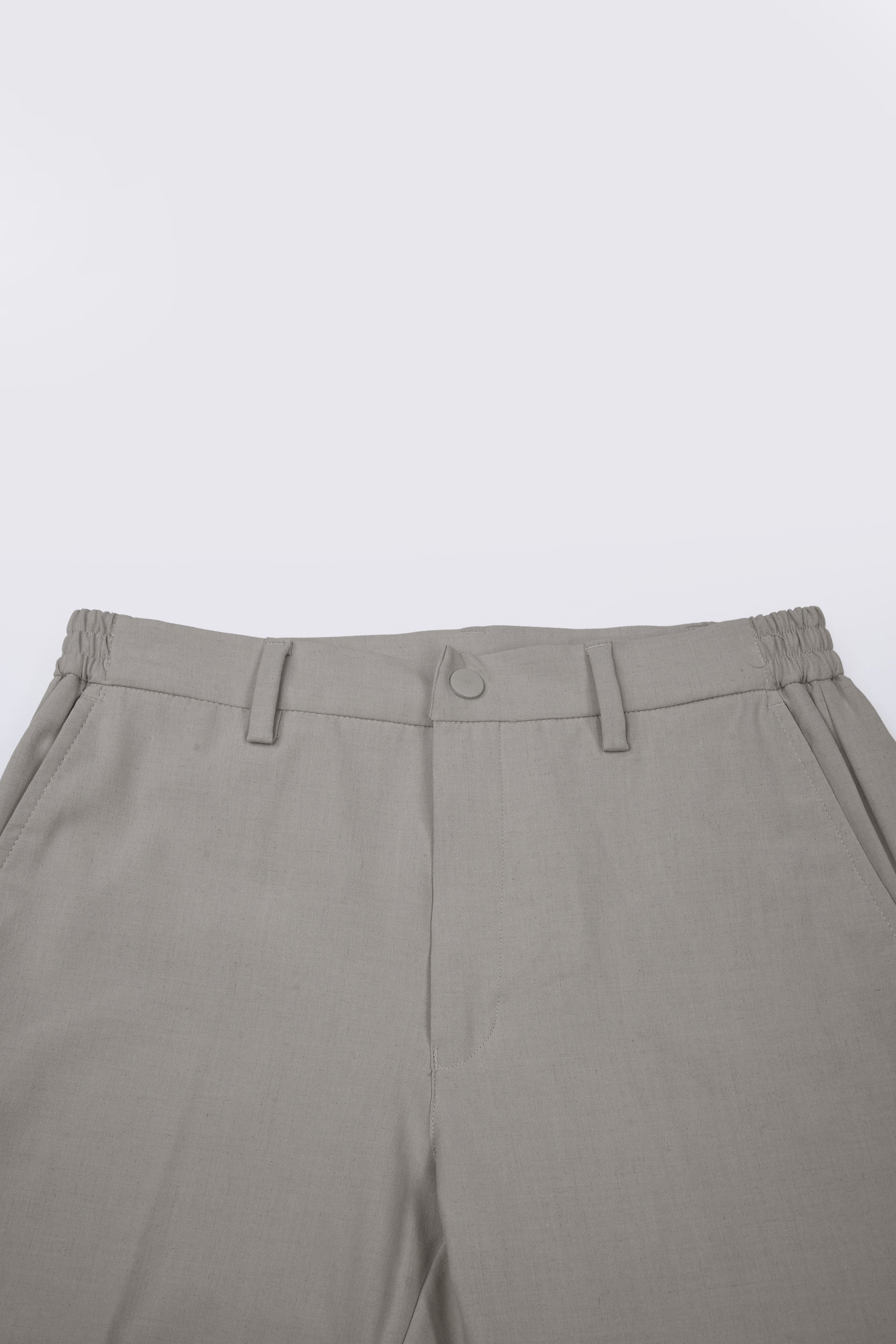 SOFT IRON TAILORED TROUSERS IN CREAM
