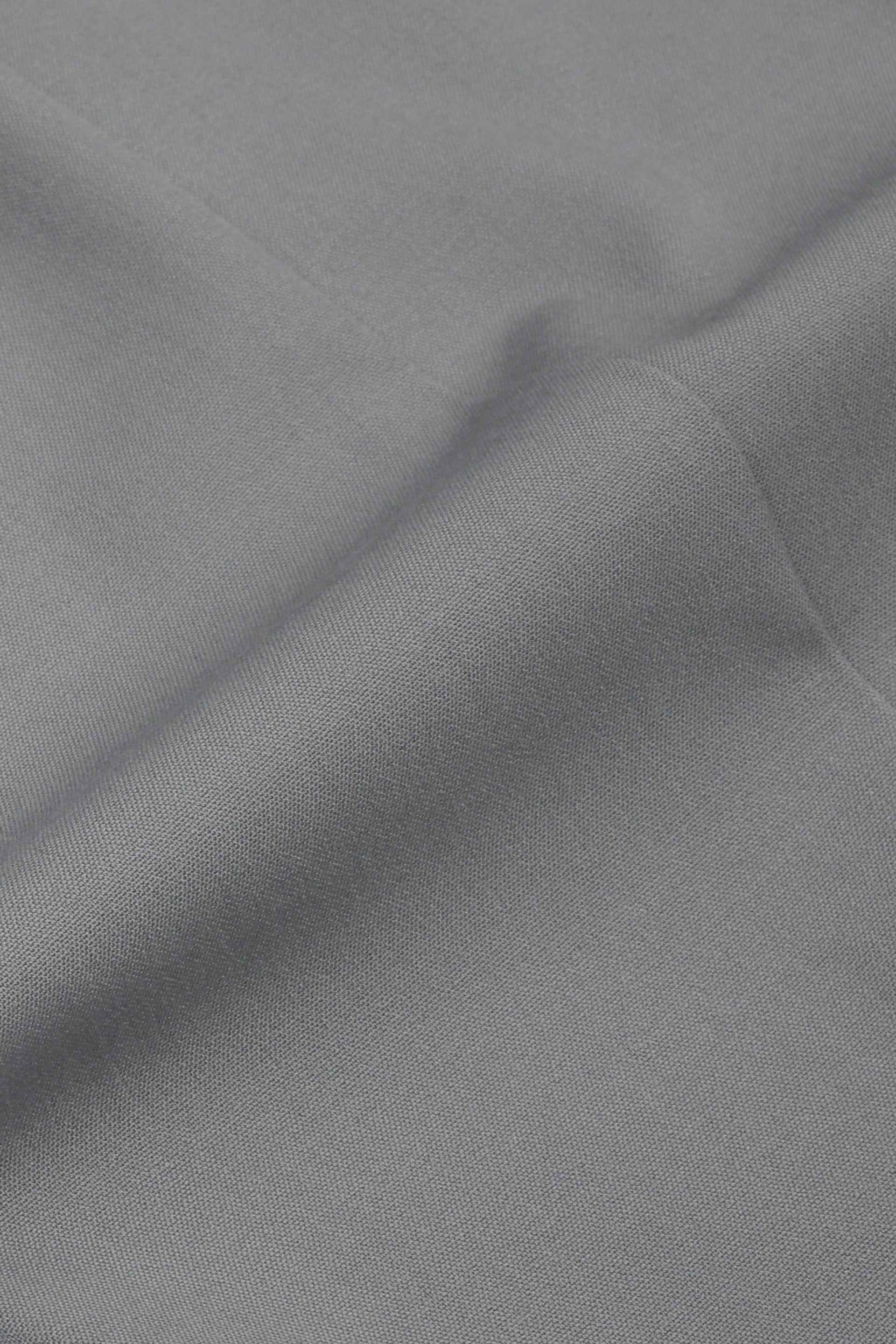 SOFT IRON TAILORED TROUSERS IN LIGHT GREY