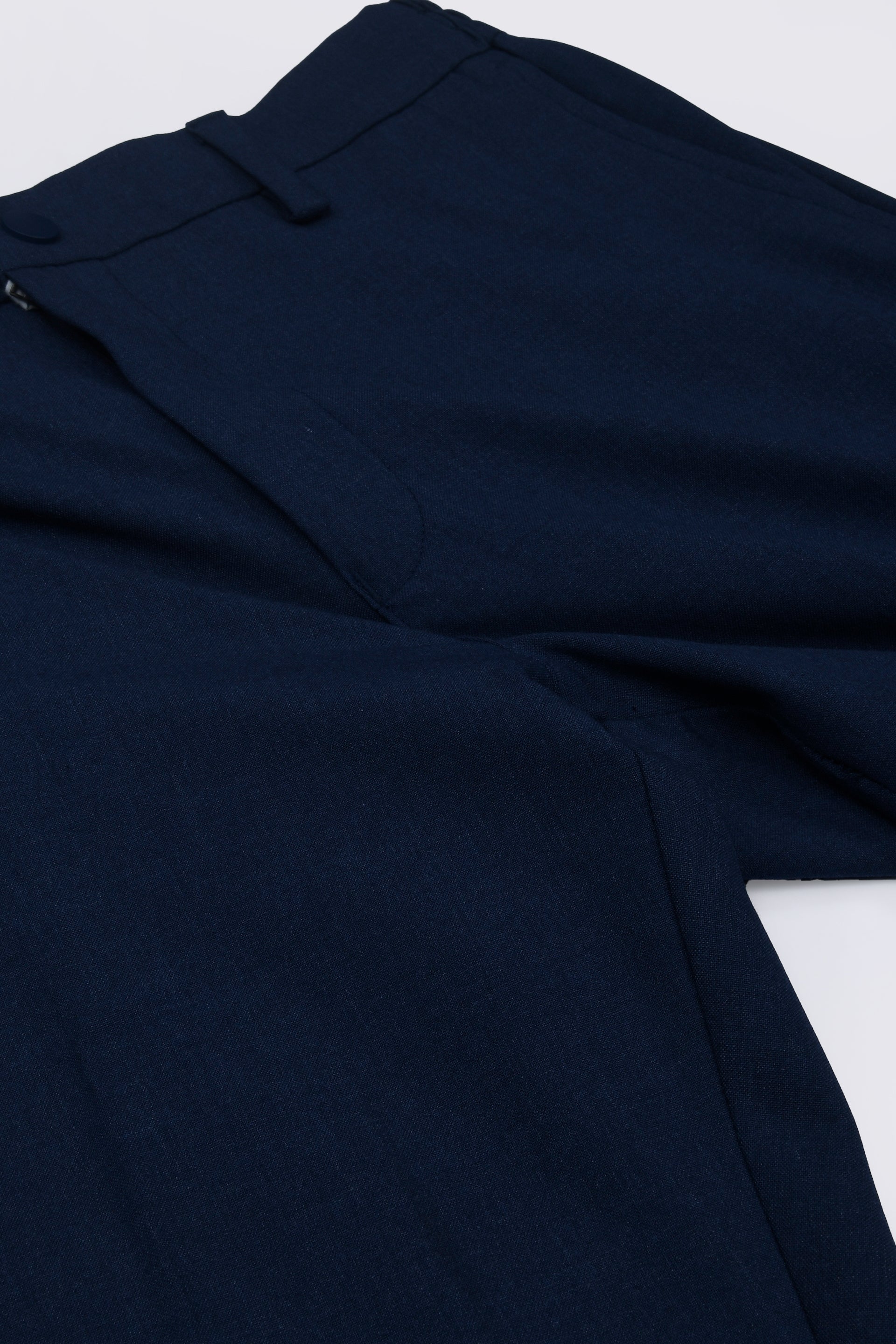 SOFT IRON TAILORED TROUSERS IN BLUE