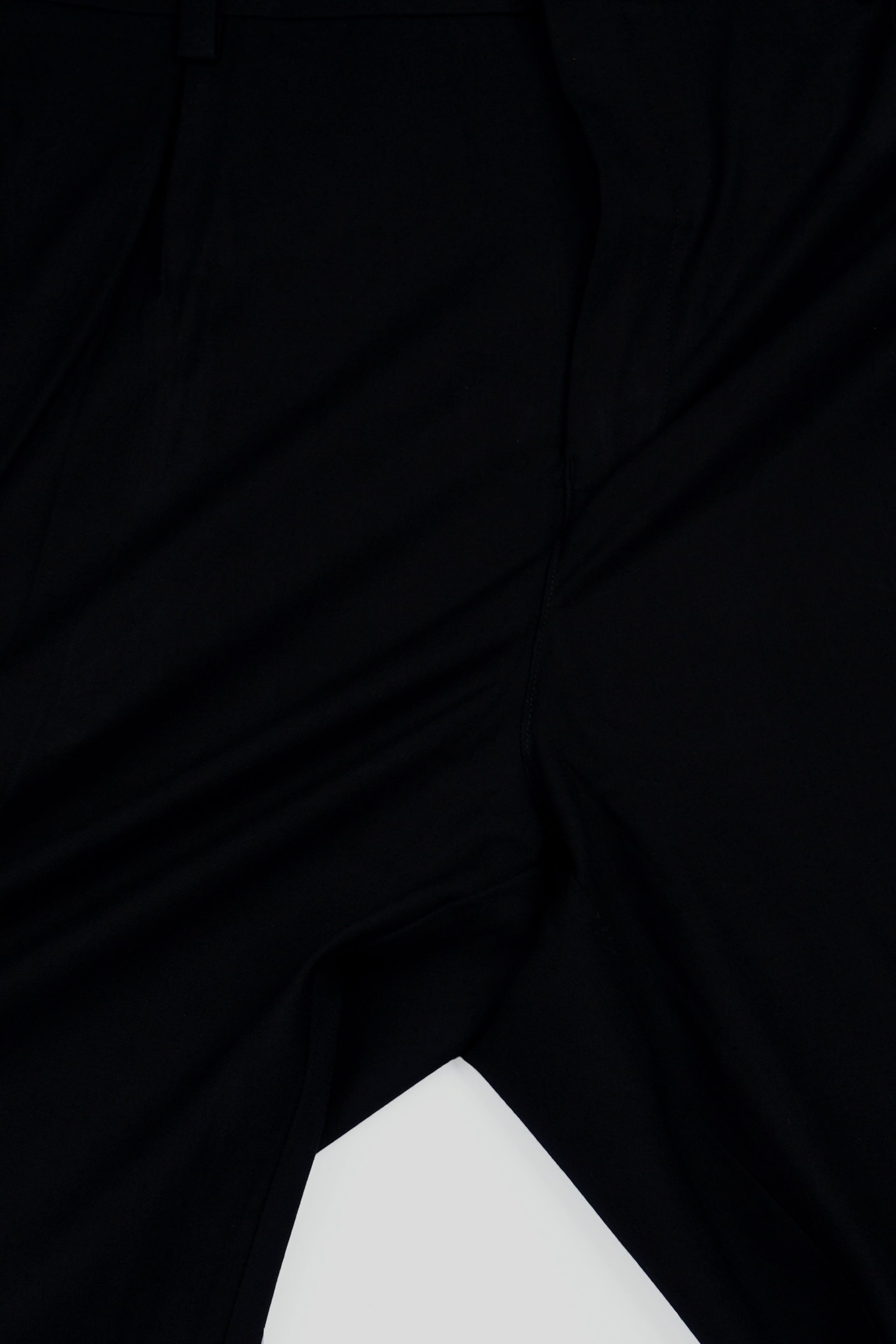 EASY IRON TAILORED TROUSERS IN BLACK