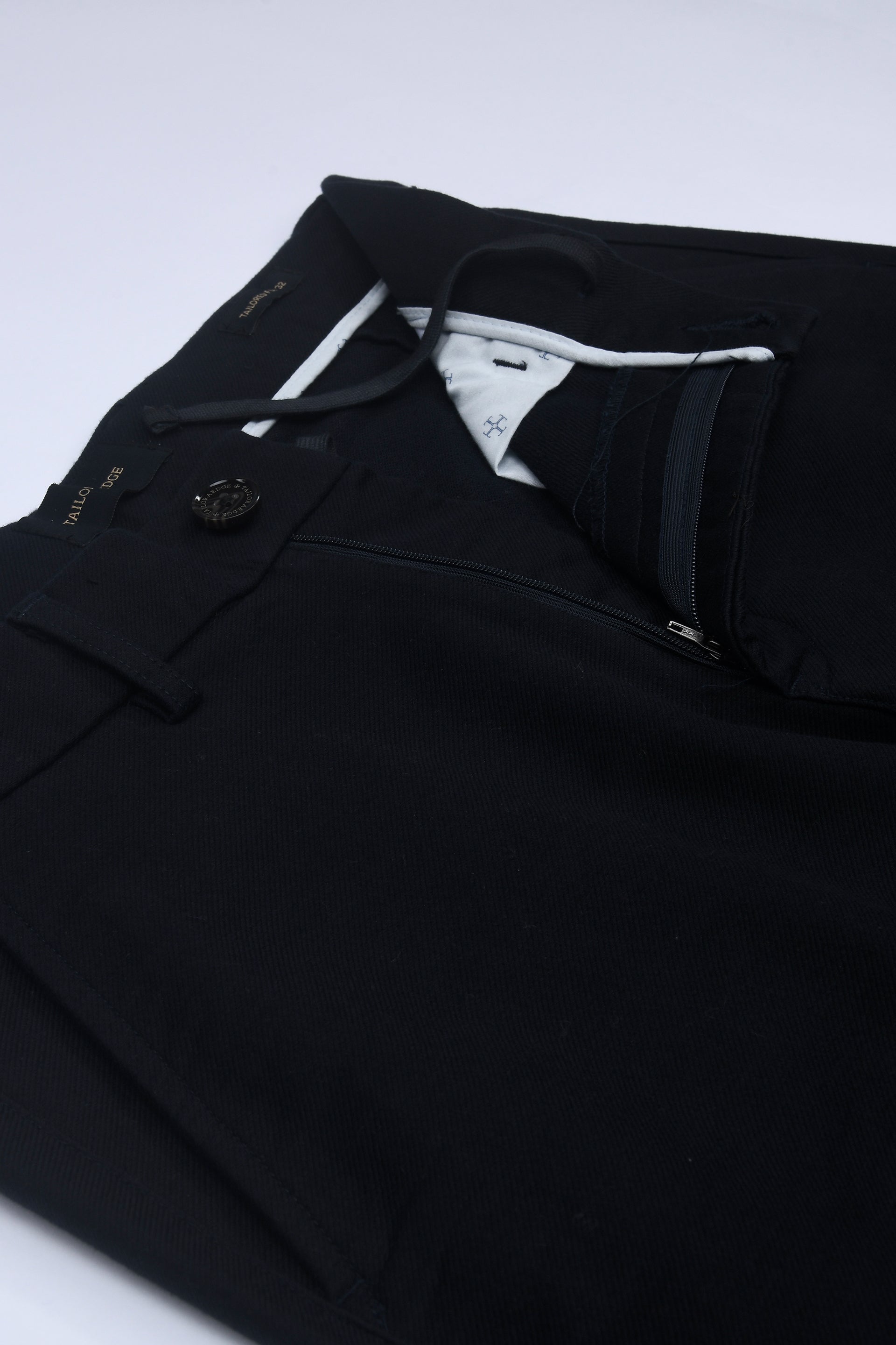 Soft Modal Relaxed Trouser In Blue