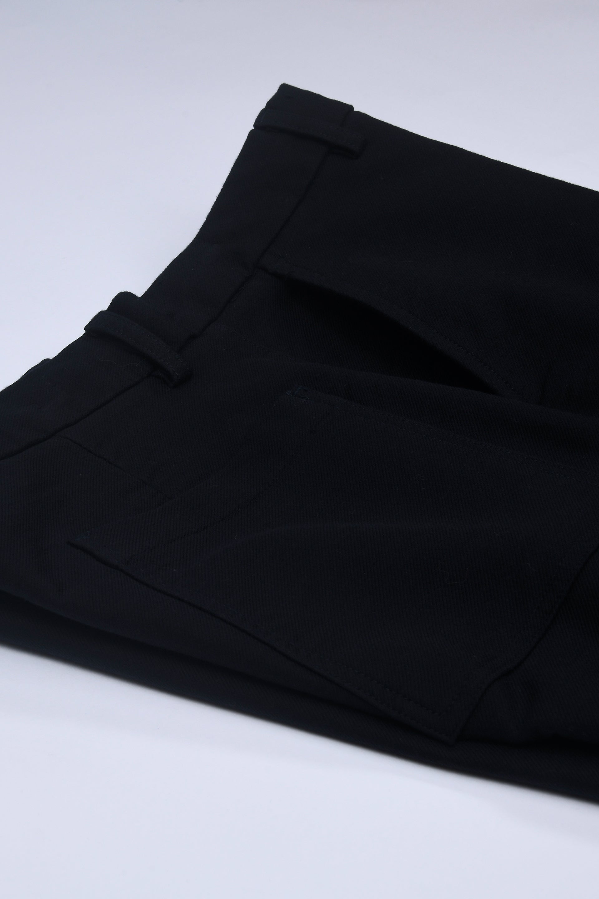 Soft Modal Relaxed Trouser In Blue