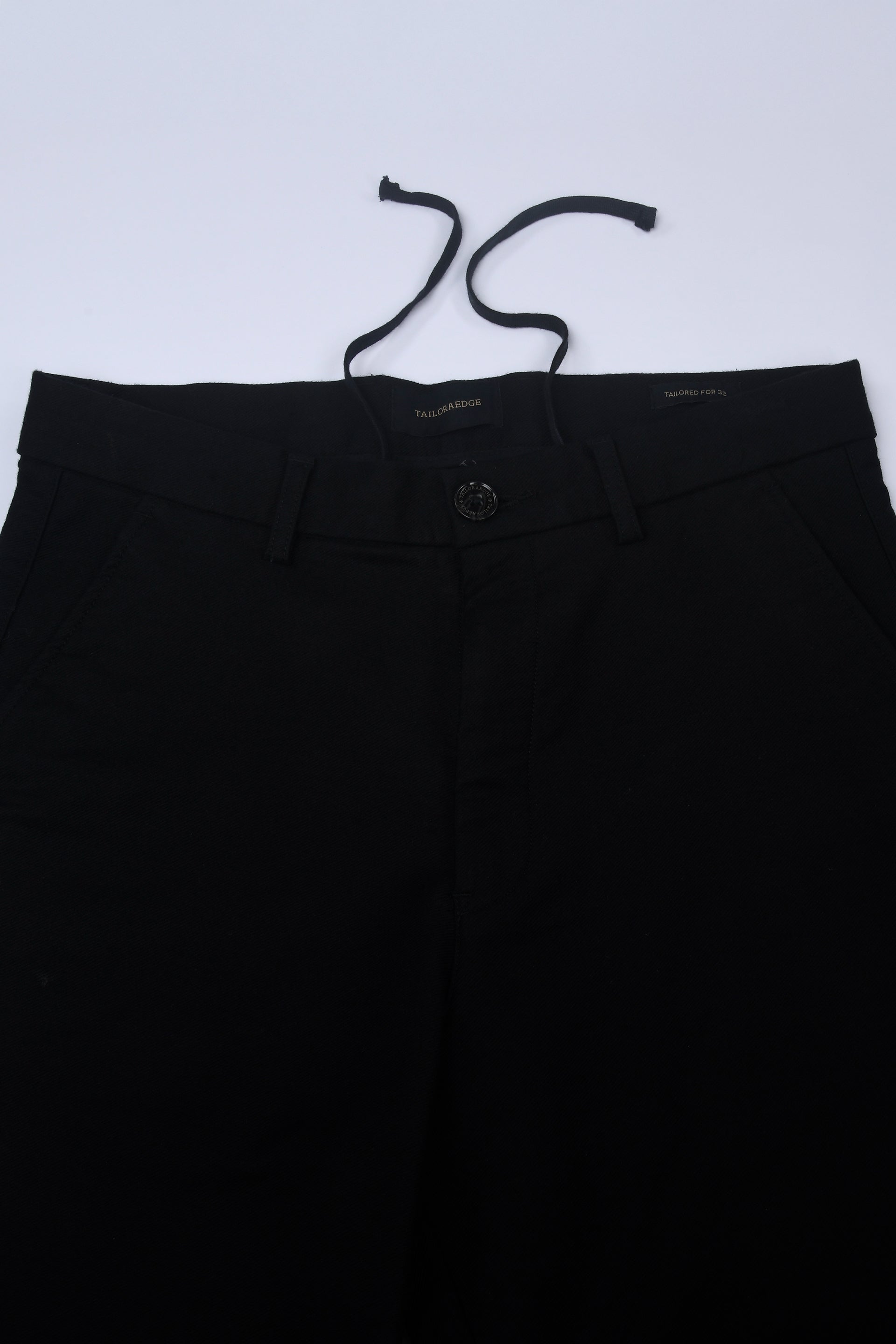 SOFT MODAL RELAXED TROUSERS IN BLACK