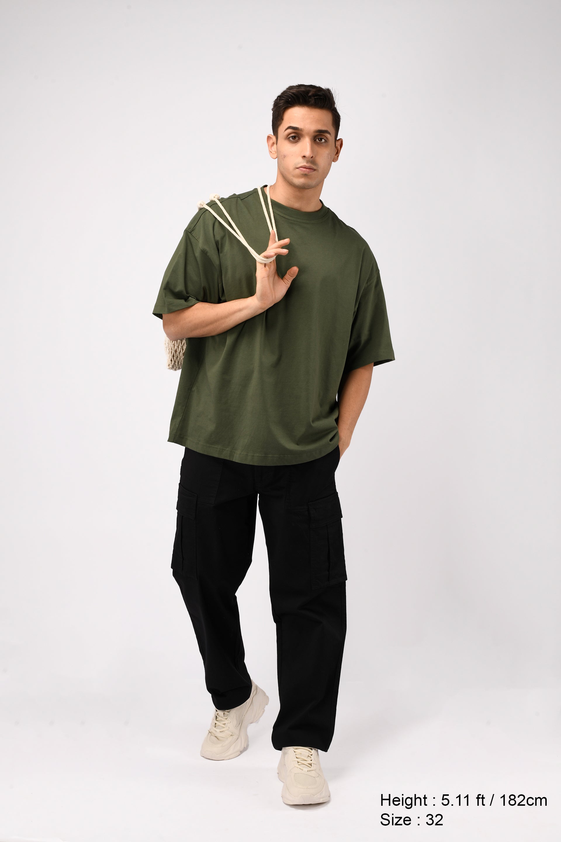 Carpenter Relaxed Cargos In Black