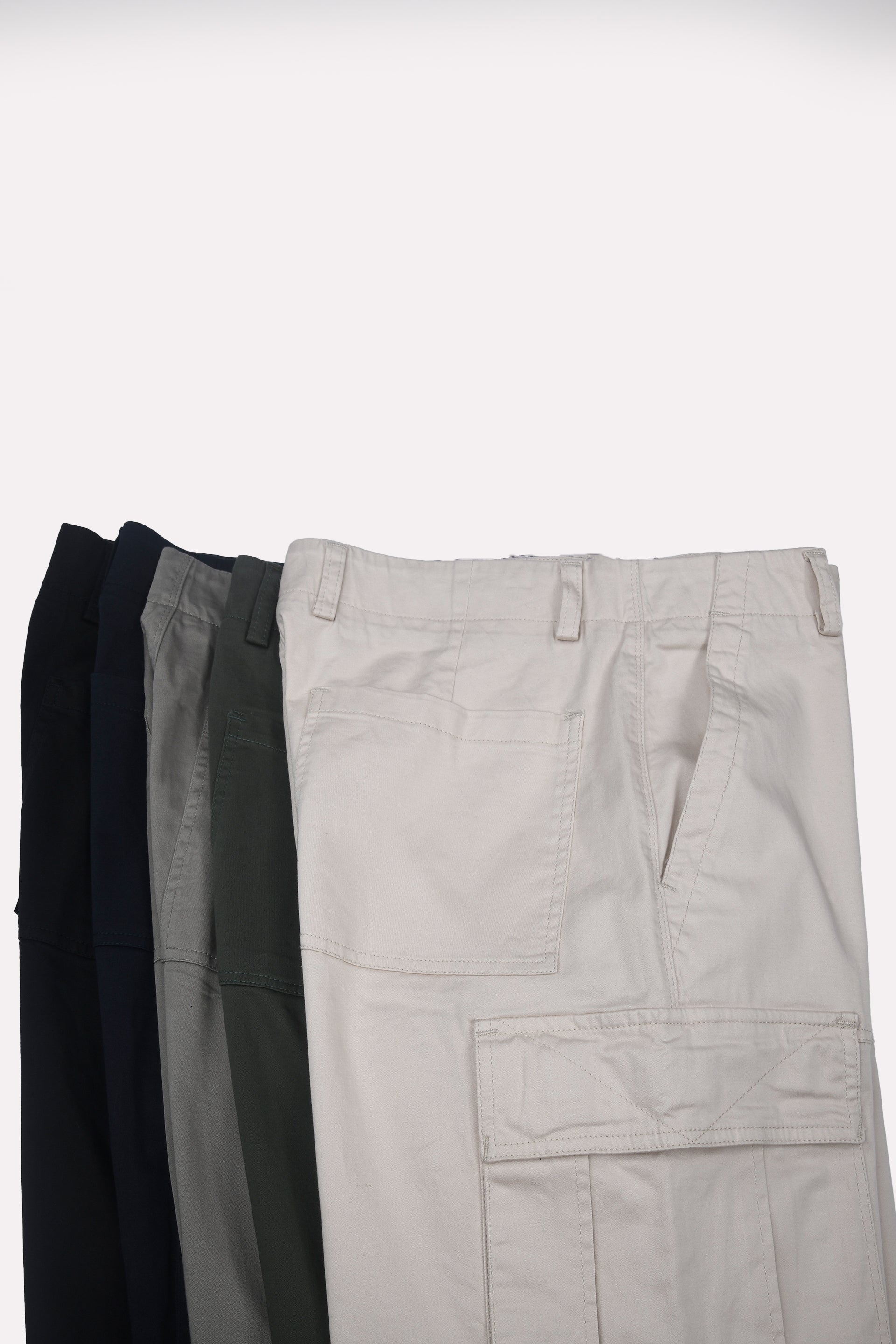 Carpenter Relaxed Cargos In Black