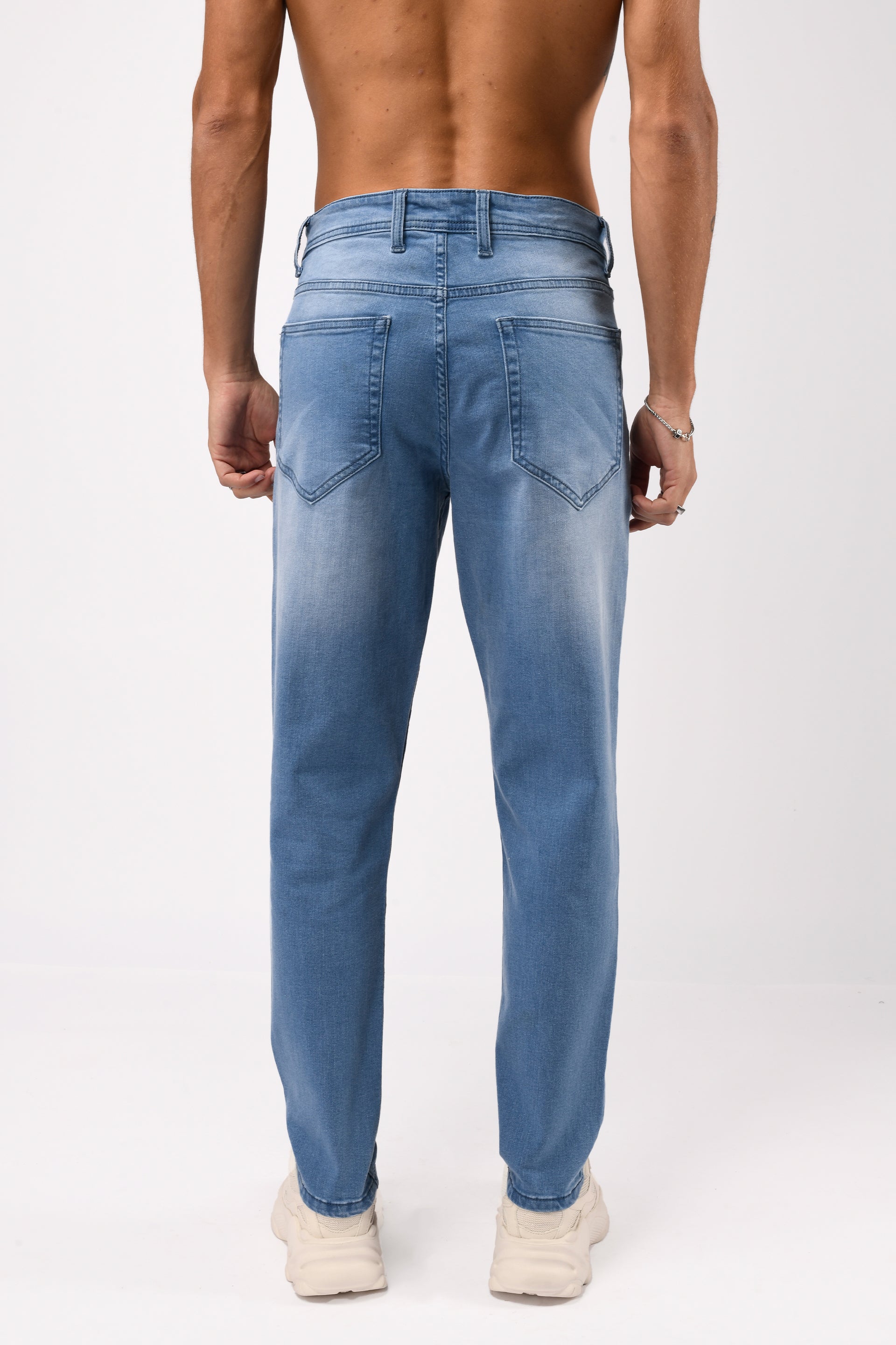 Classic Edge Tailored Denim In Blue