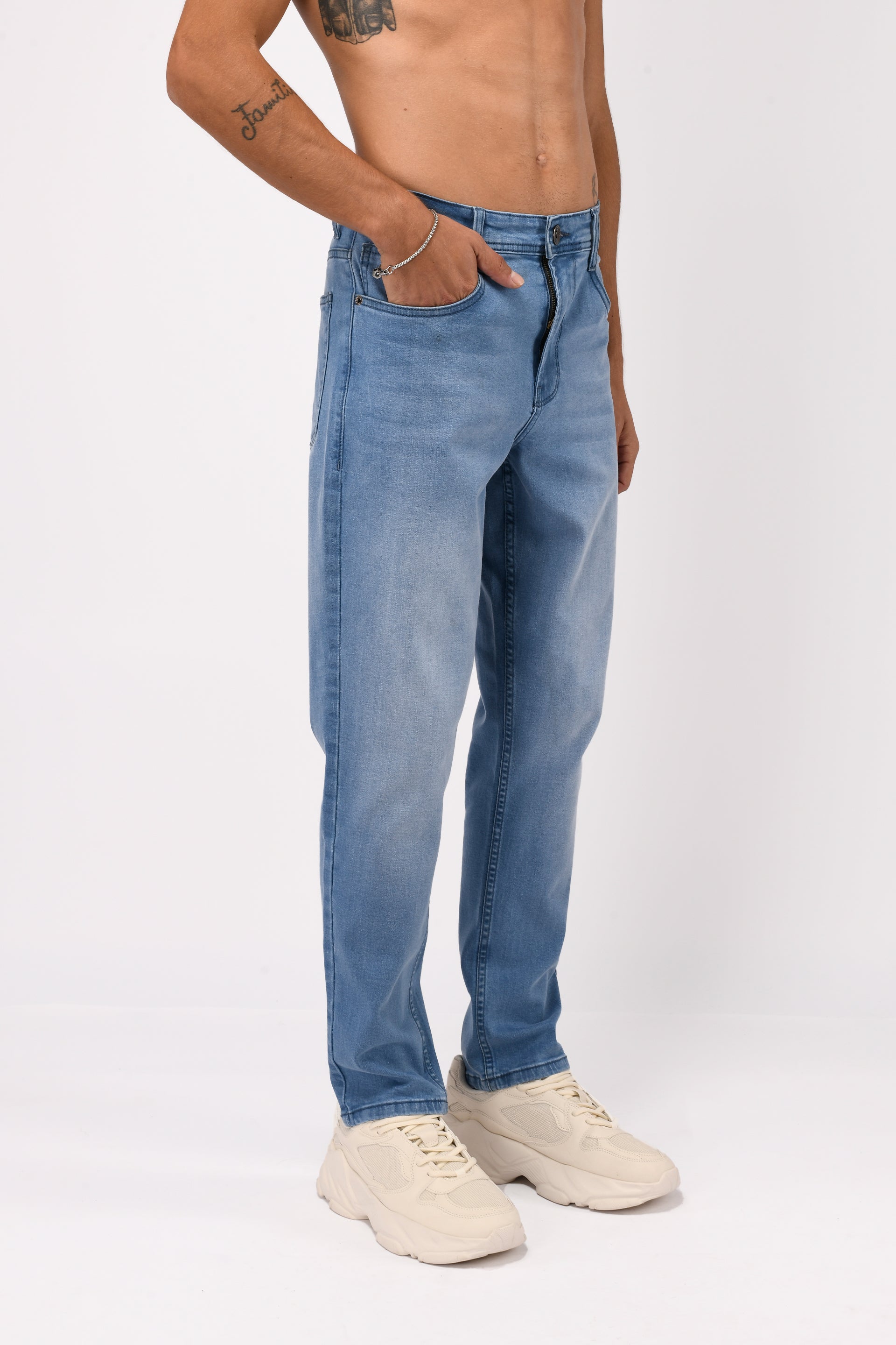 Classic Edge Tailored Denim In Blue