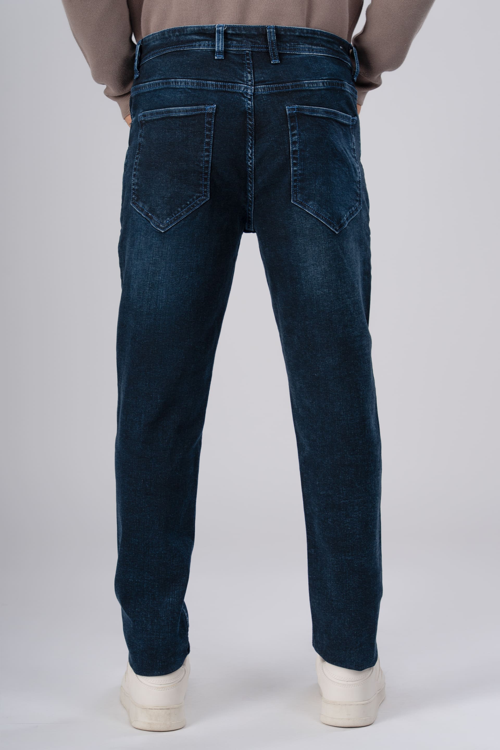 Classic Edge Tailored Denim In Bright Blue