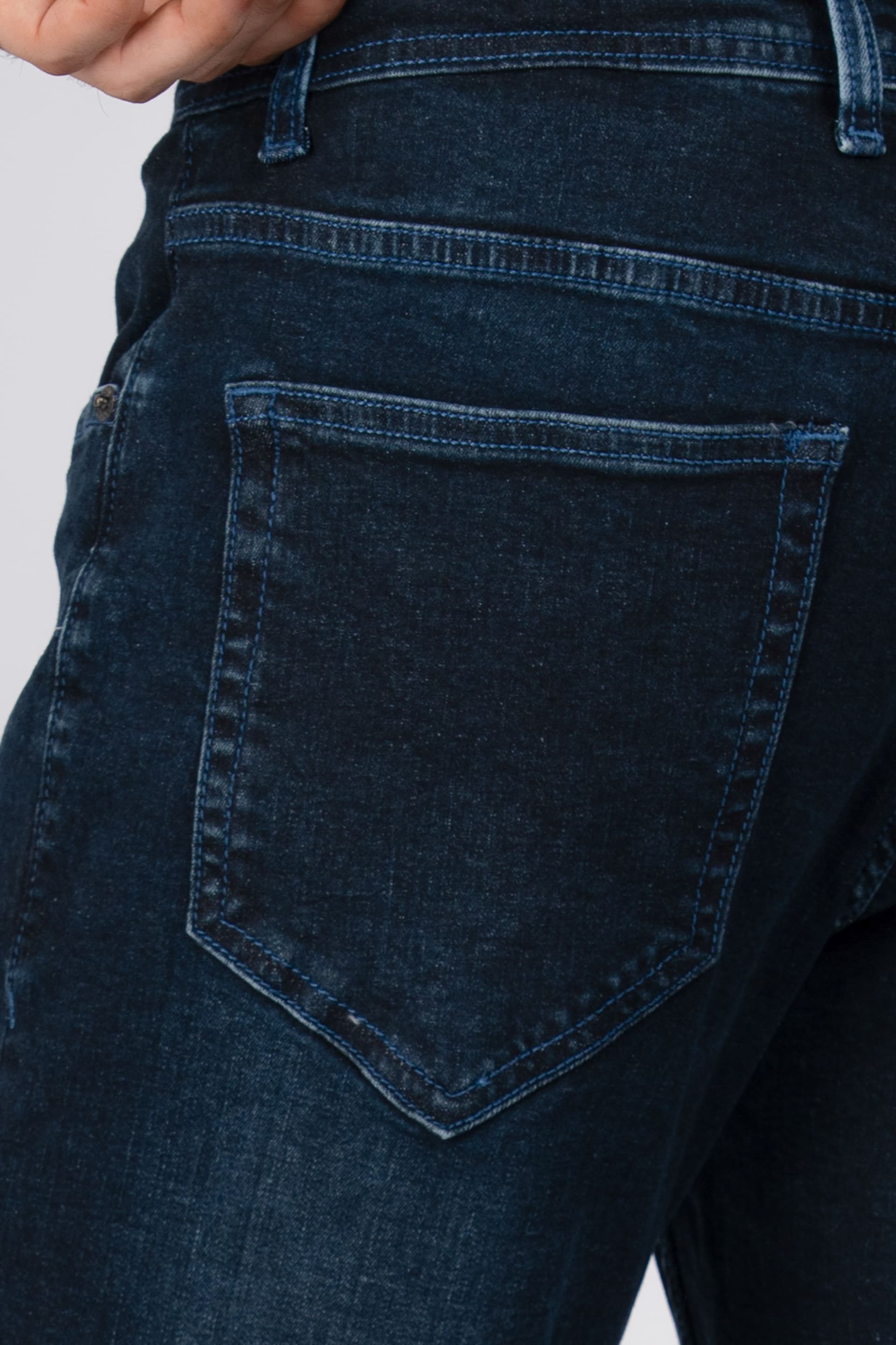 Classic Edge Tailored Denim In Bright Blue