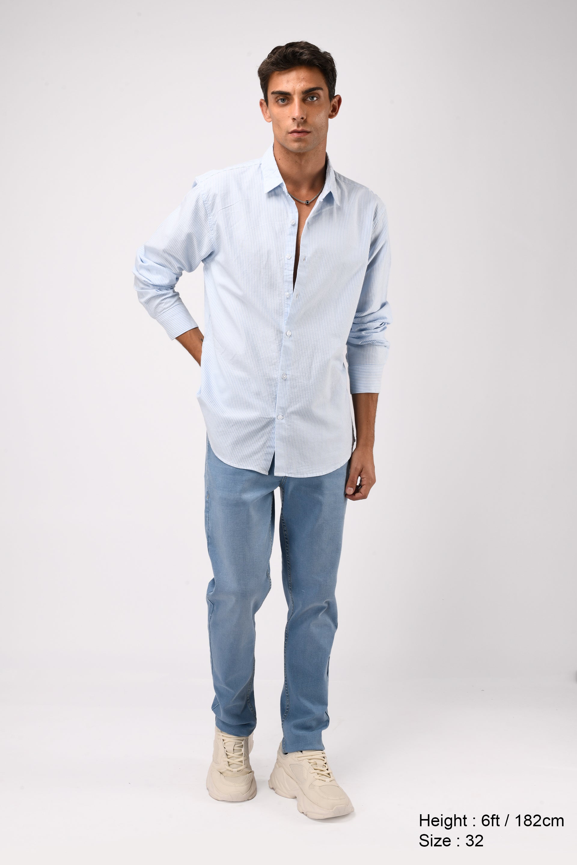 CLASSIC EDGE TAILORED DENIM IN BLUE