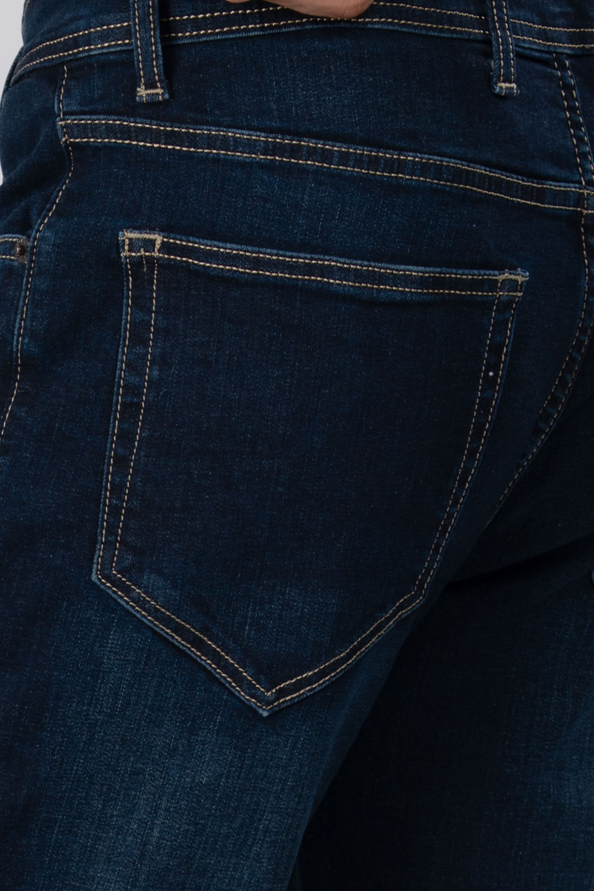 Classic Edge Tailored Denim In Deep Blue