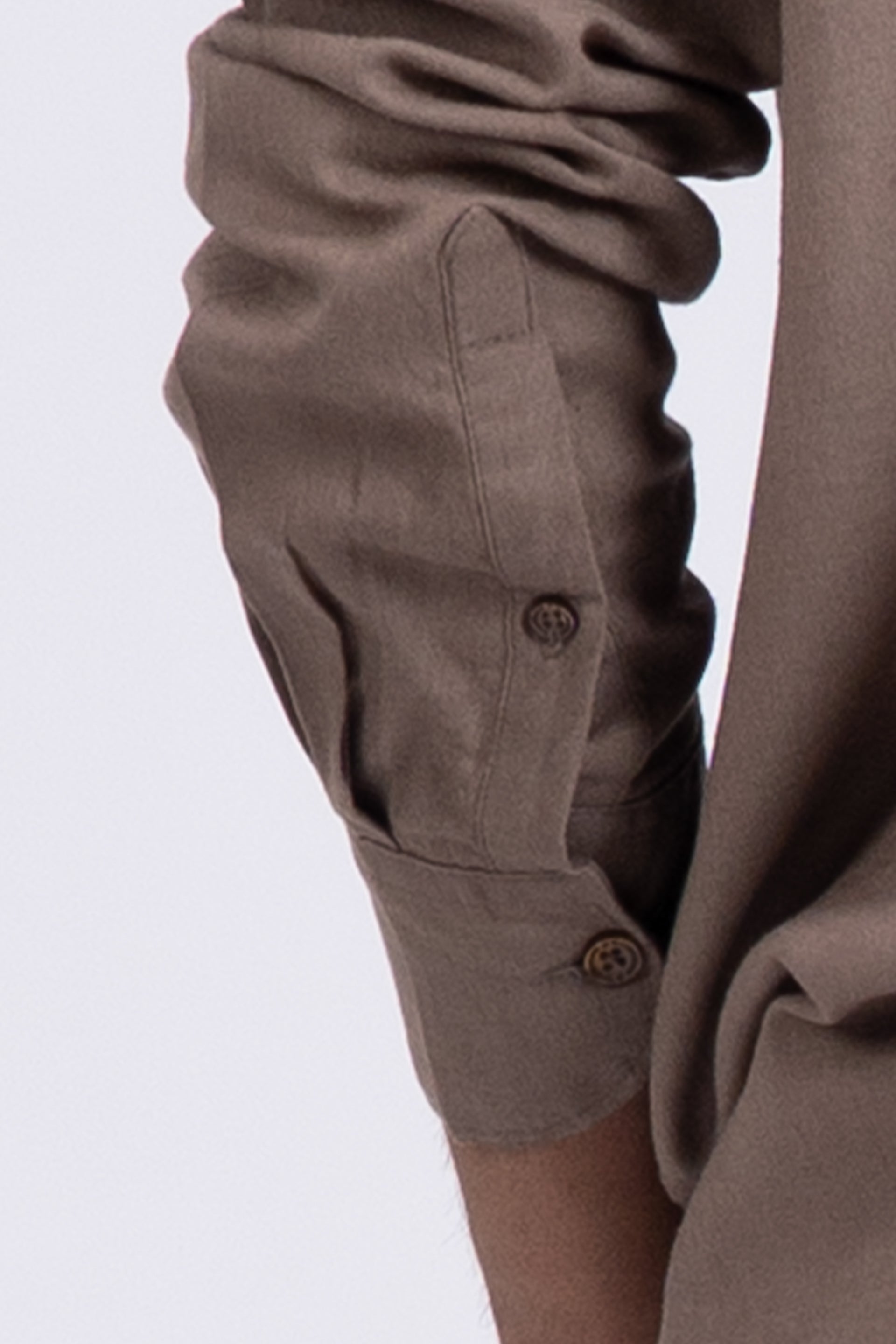 Premium Lyocell Linen Shirt In Fur