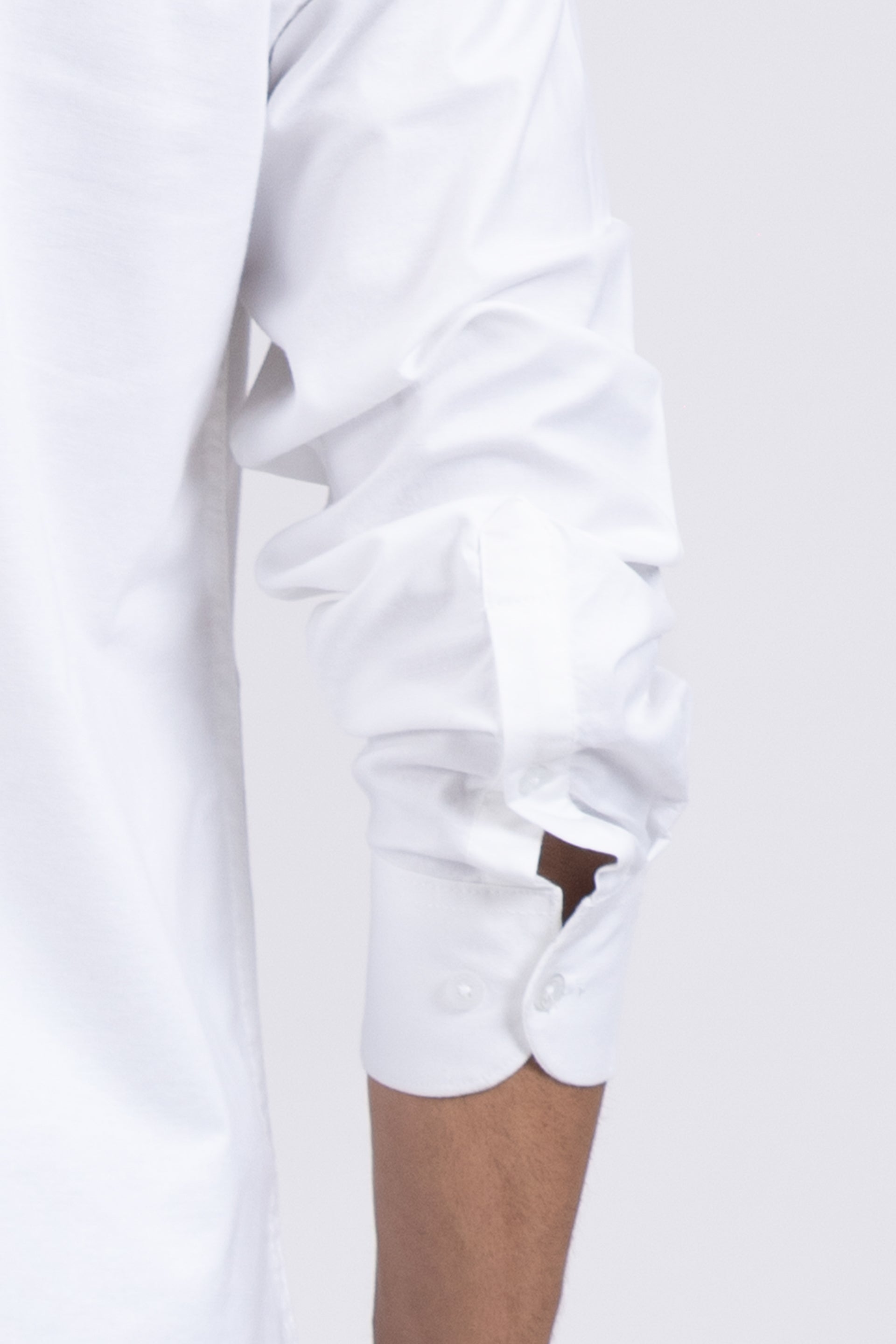 Premium Oxford Cotton Shirt In White