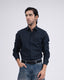 Premium Oxford Cotton Shirt In Navy